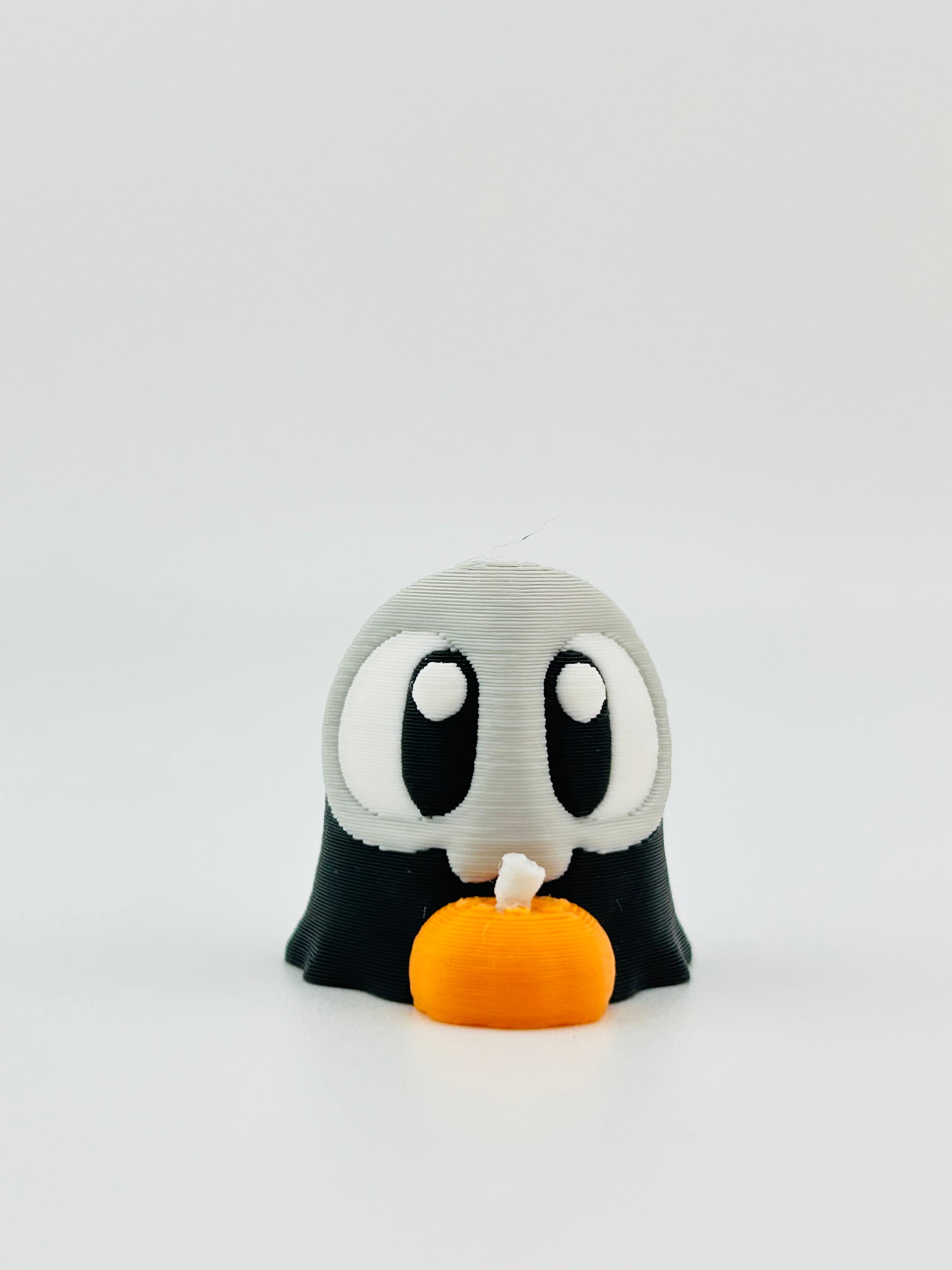 Boy With Pumpkin Mini Ghost
