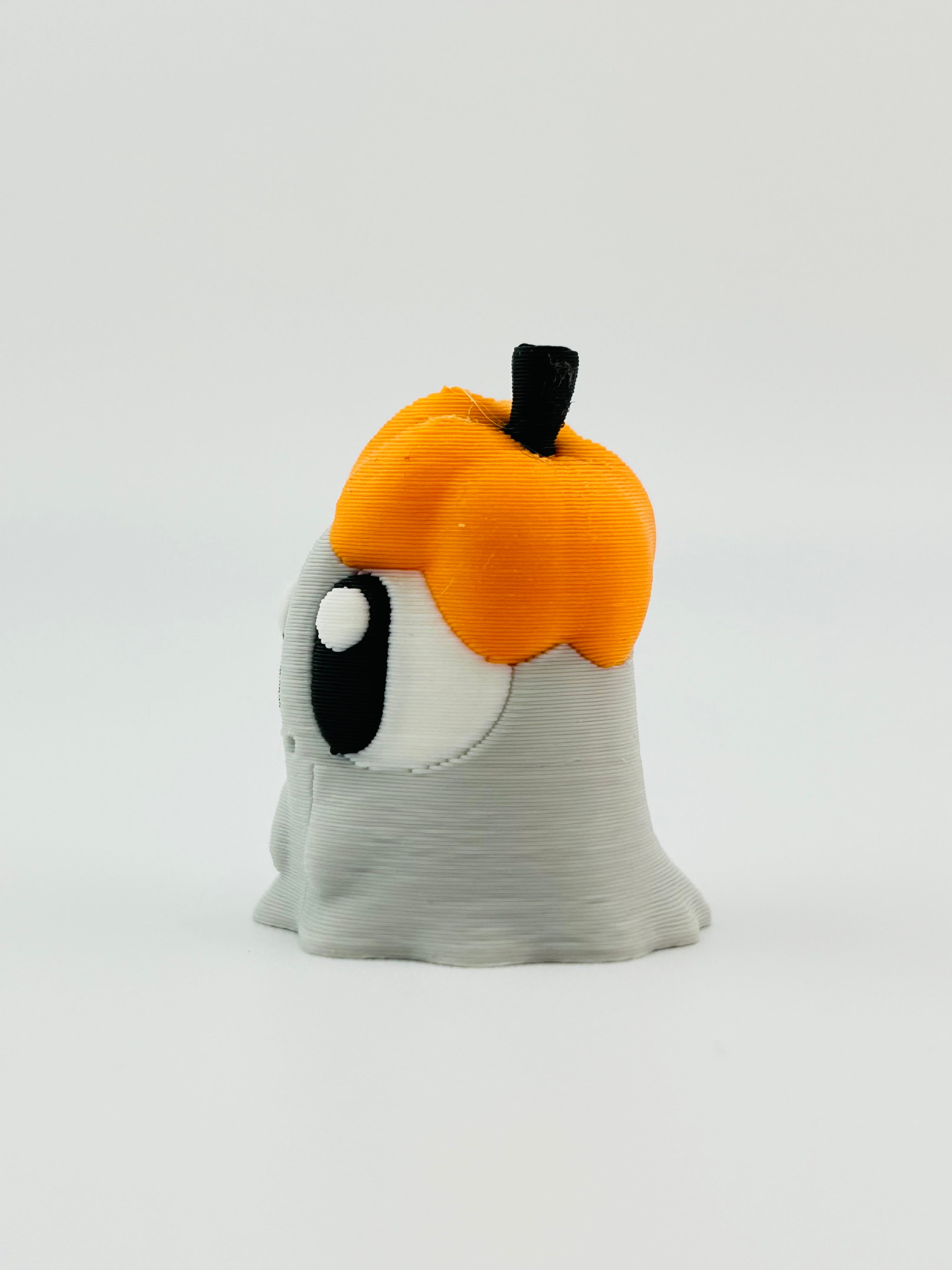 Boy Mini Ghost With Pumpkin Hat