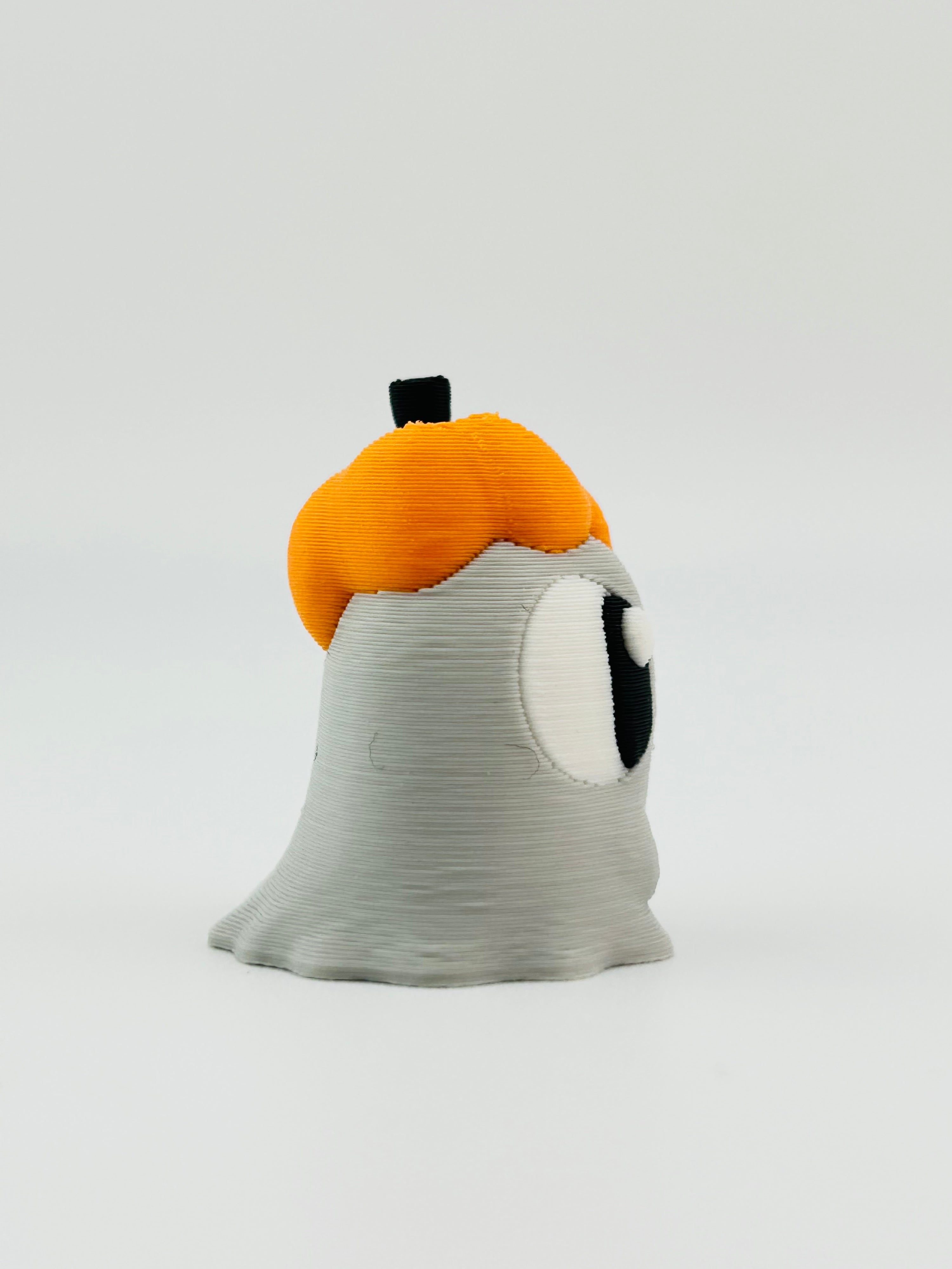 Boy Mini Ghost With Pumpkin Hat