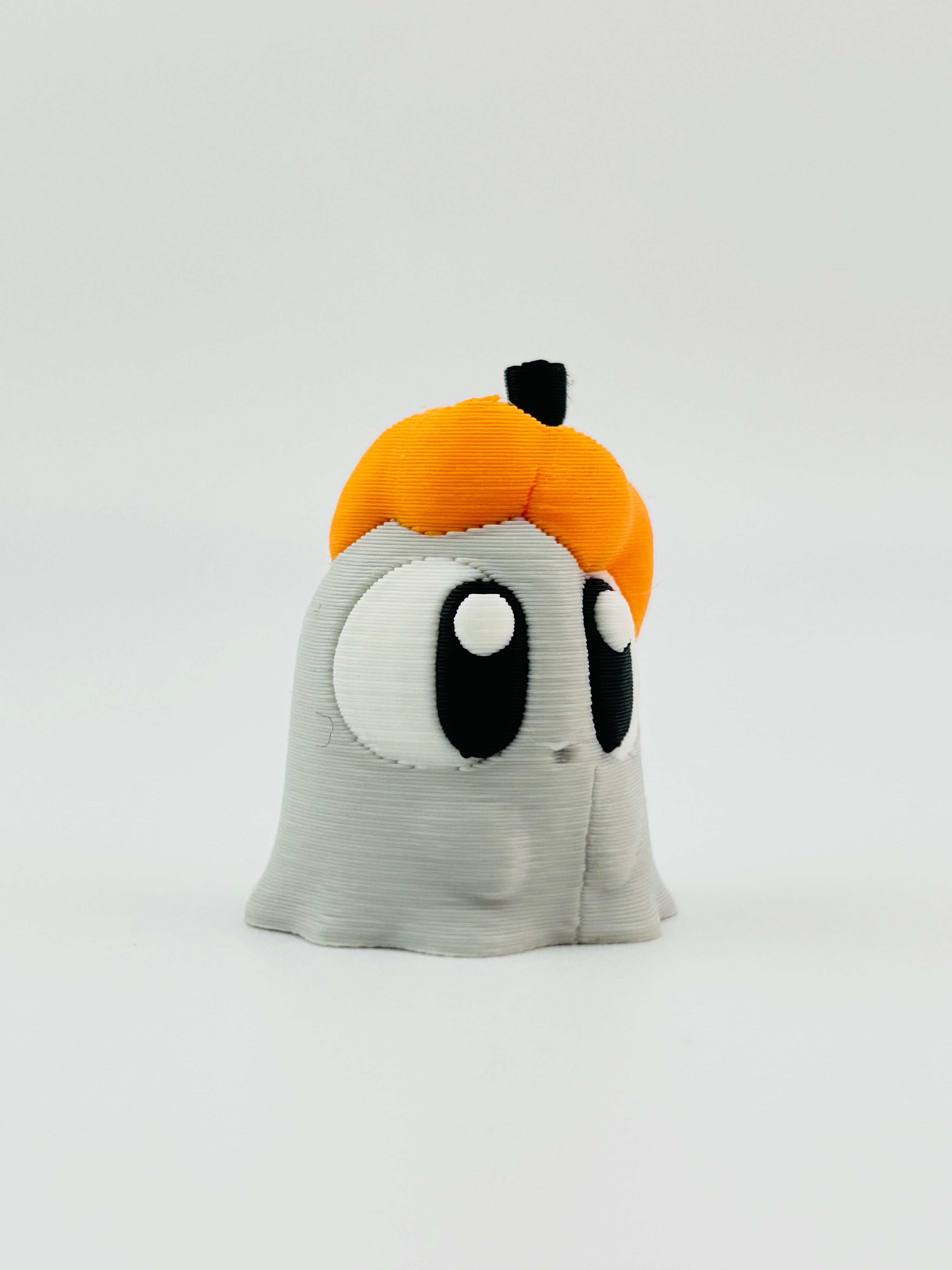 Boy Mini Ghost With Pumpkin Hat