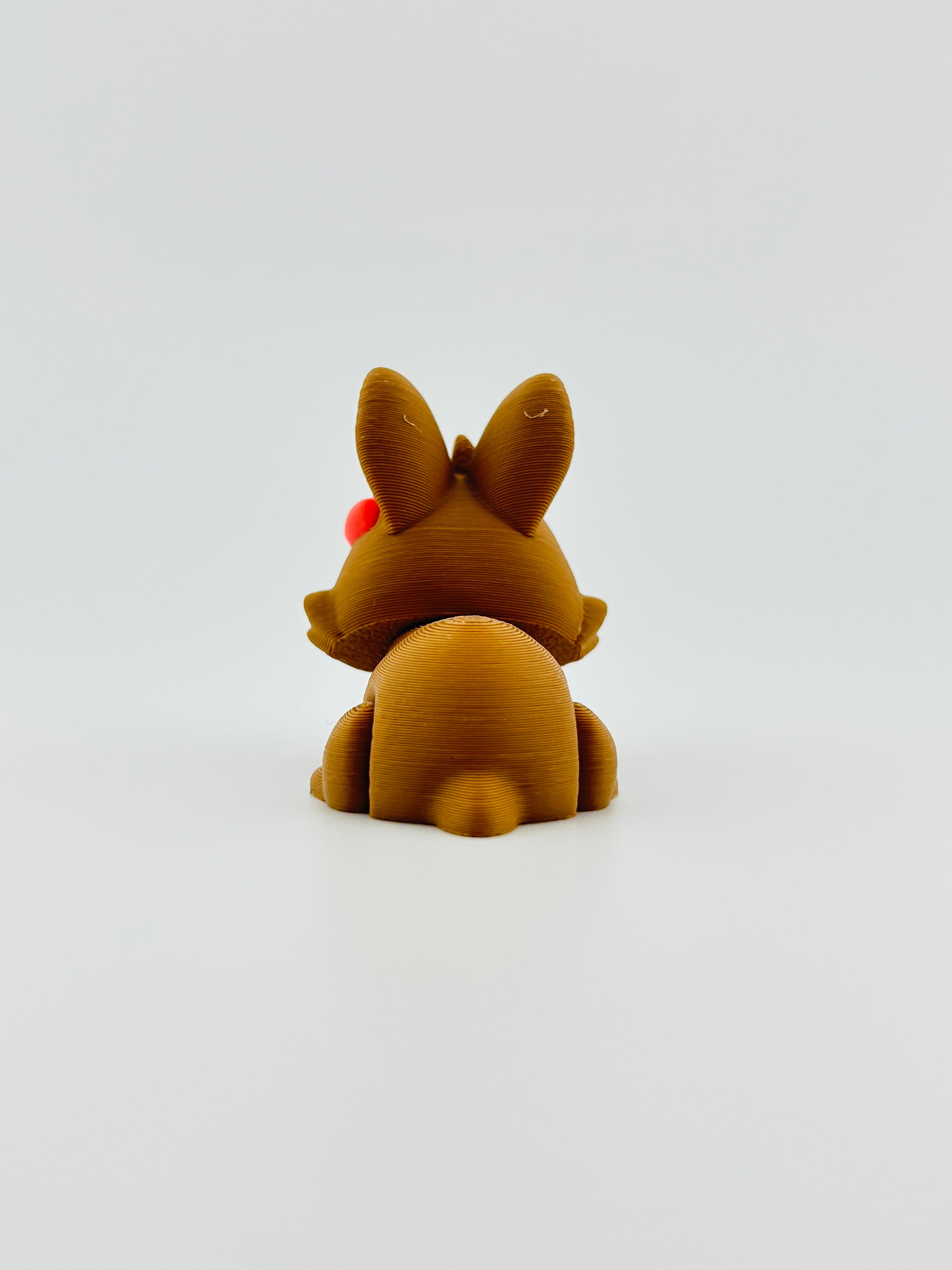 Brown Bunnies with Bow