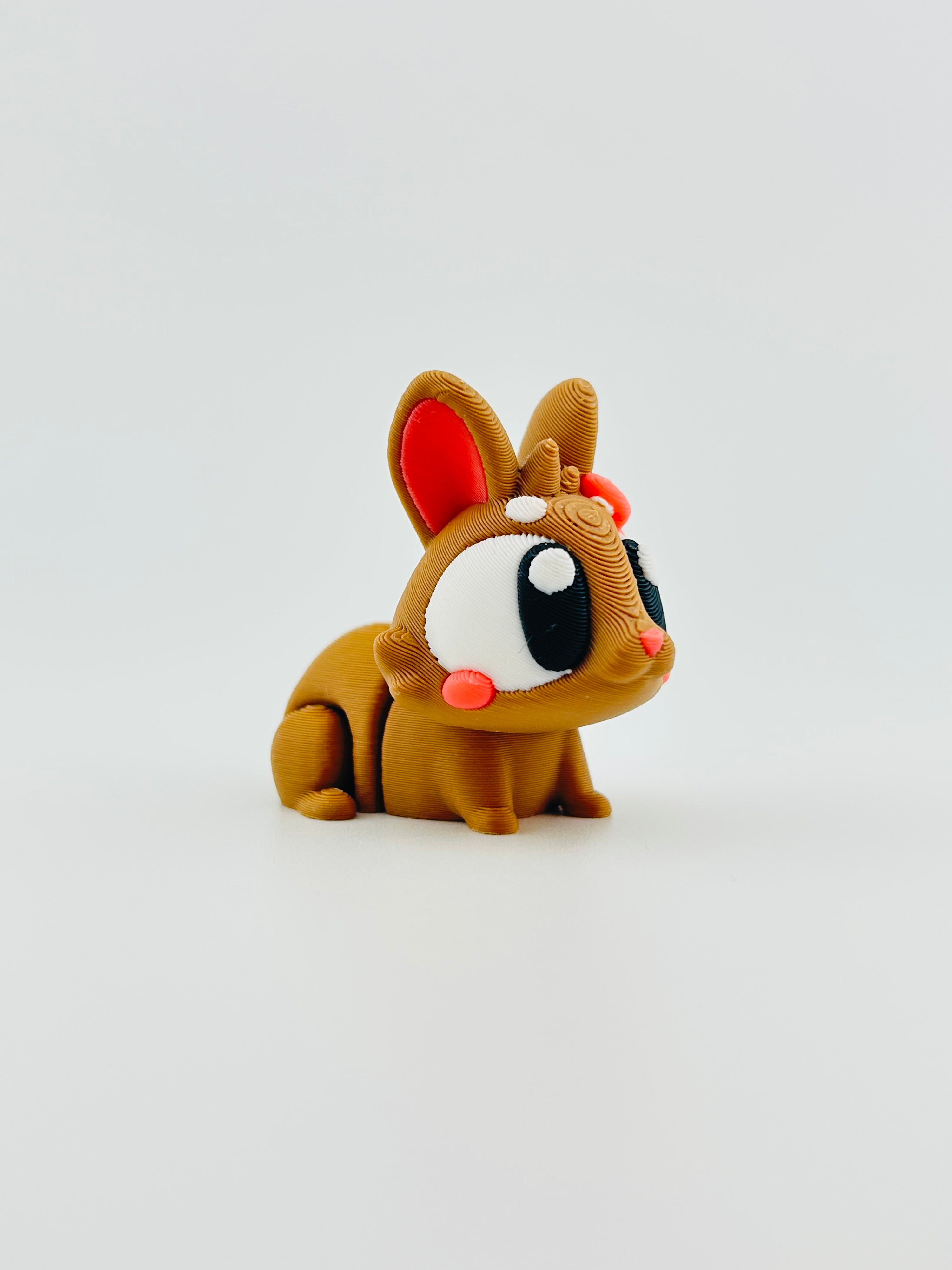 Brown Bunnies with Bow