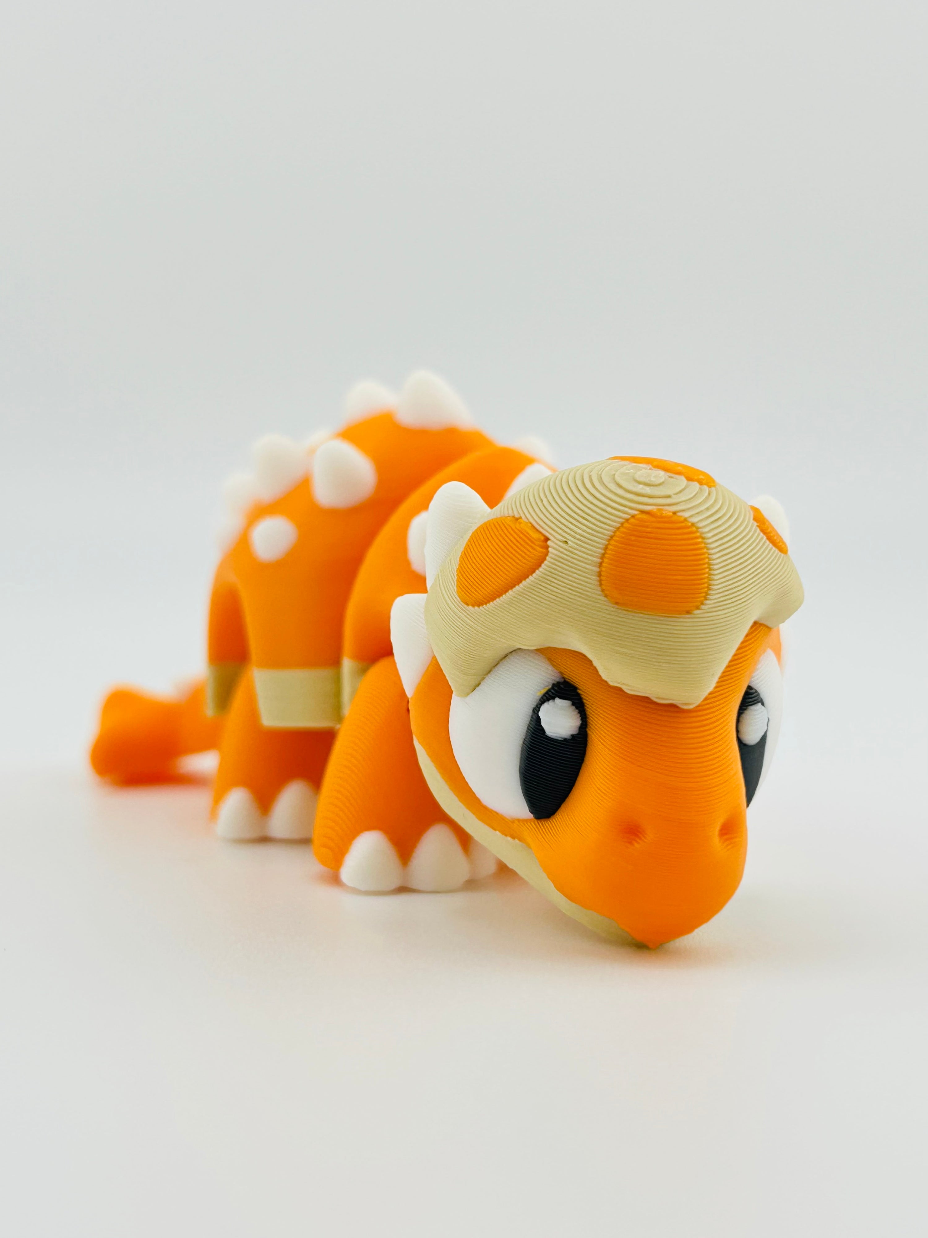 Baby Ankylosaurus Keychain