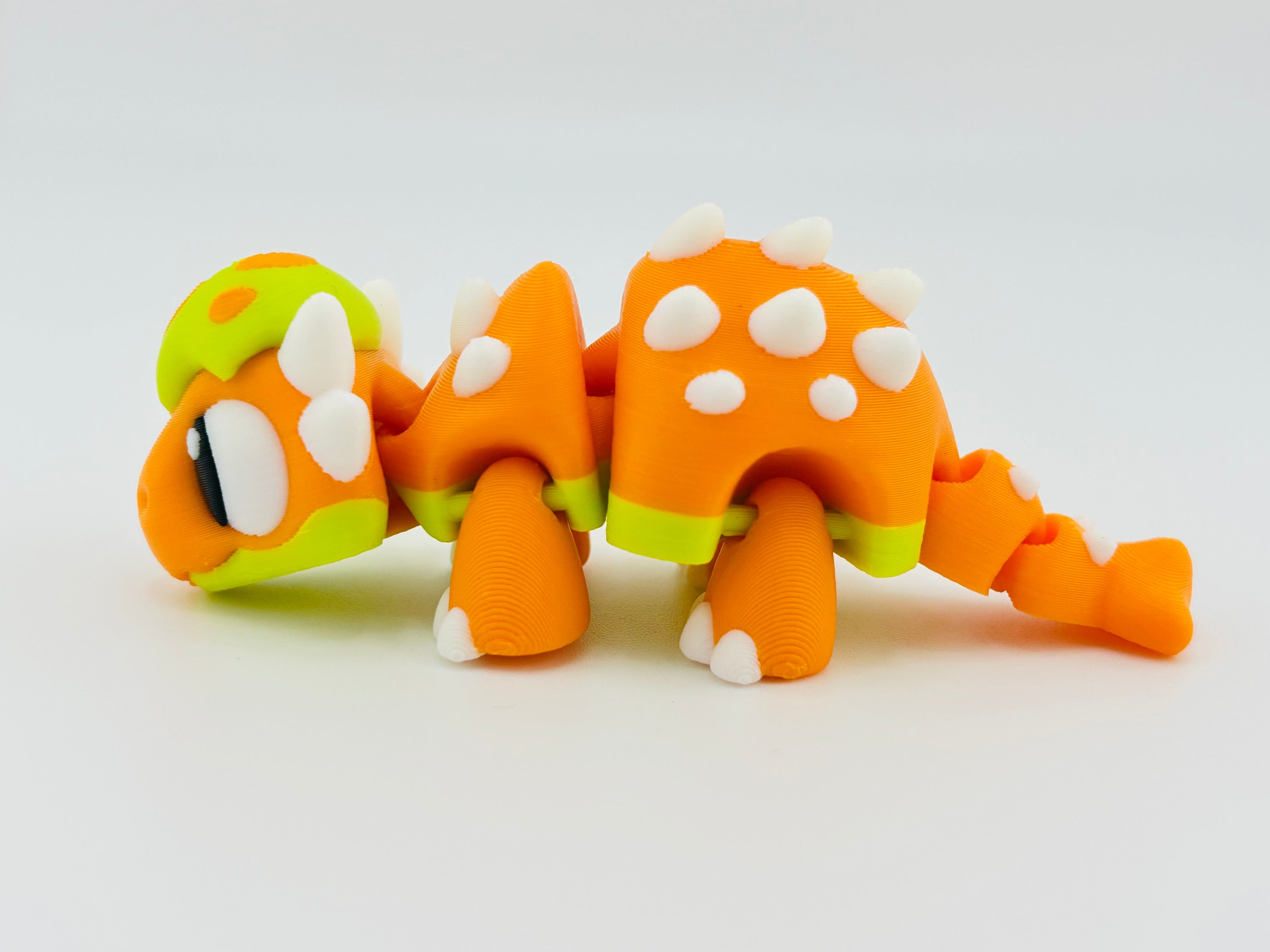 Baby Ankylosaurus Orange Green