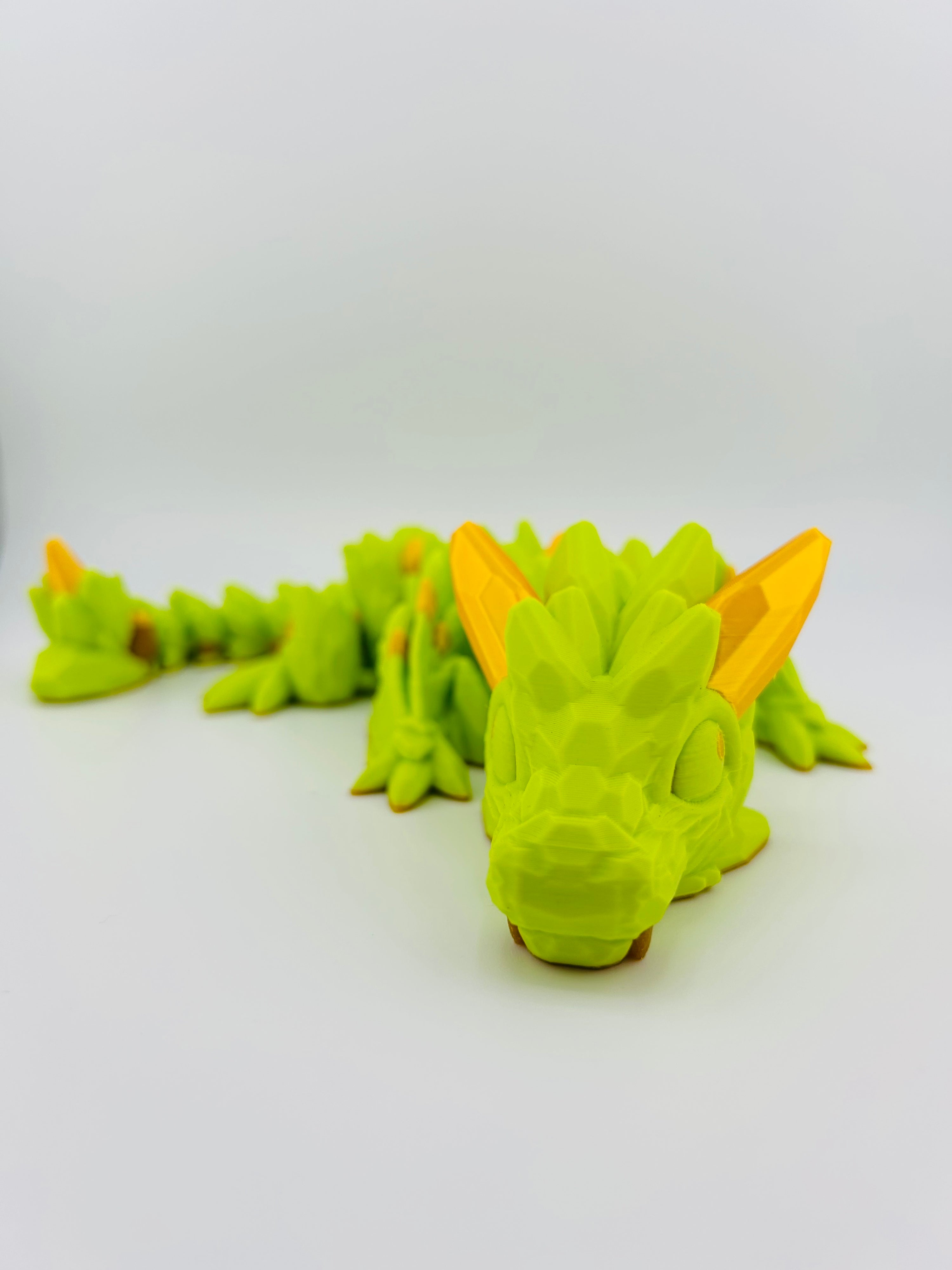 Baby Gemstone Dragon Lime