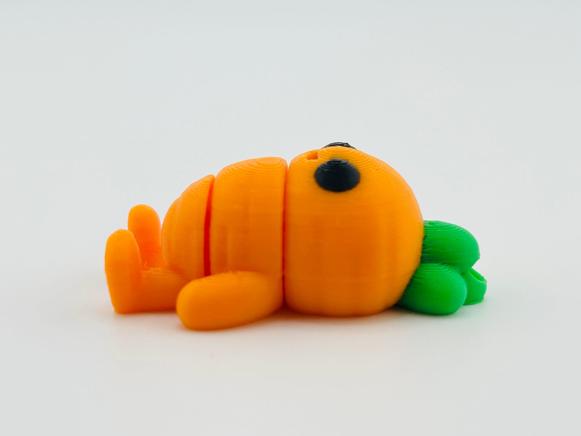 Baby Carrot Person Keychain