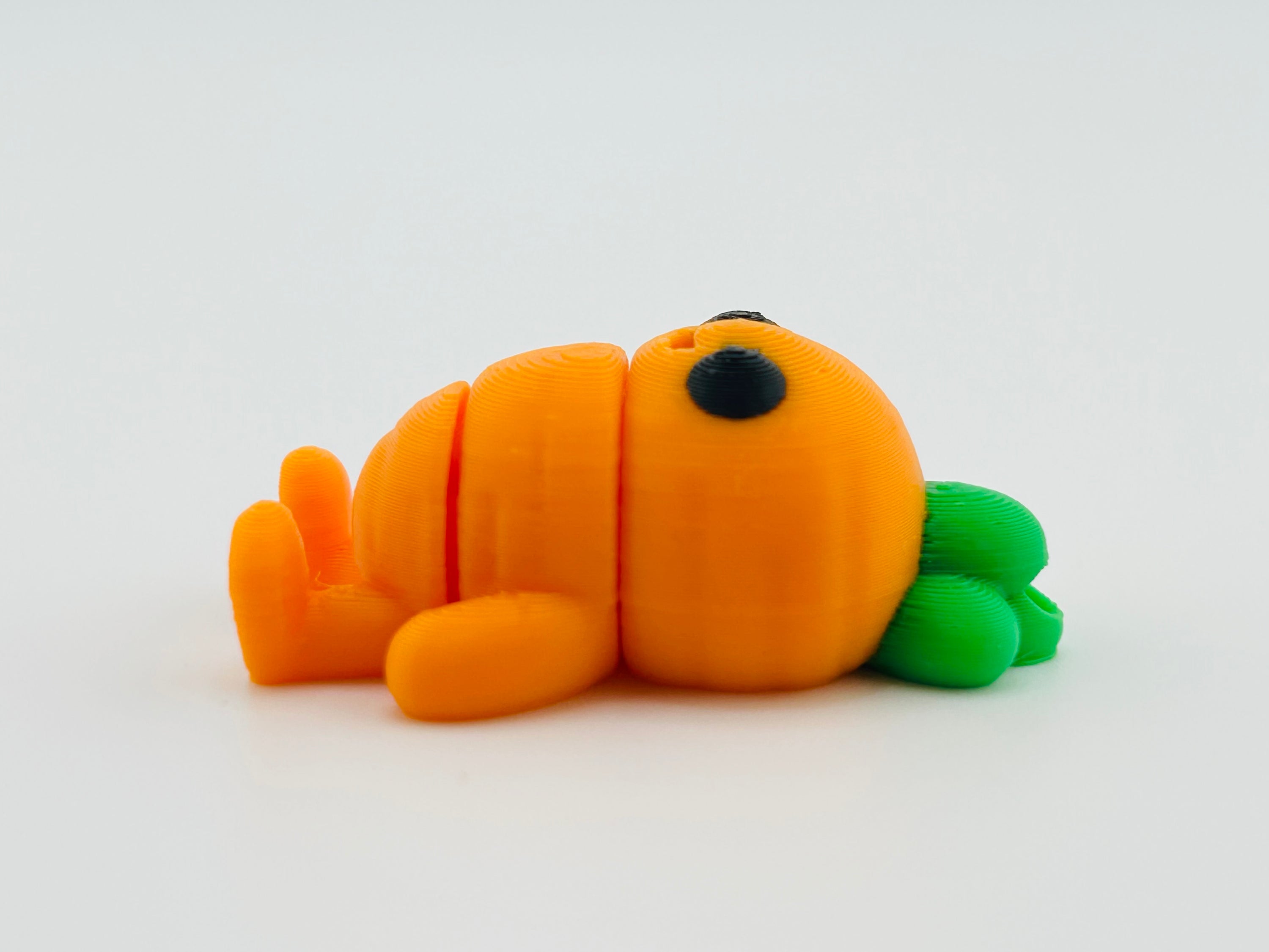 Baby Carrot Person Keychain