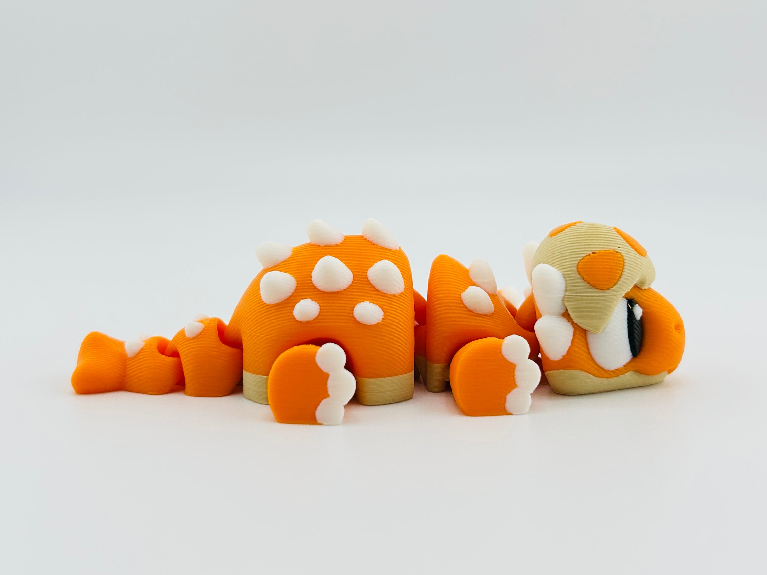 Baby Ankylosaurus Keychain