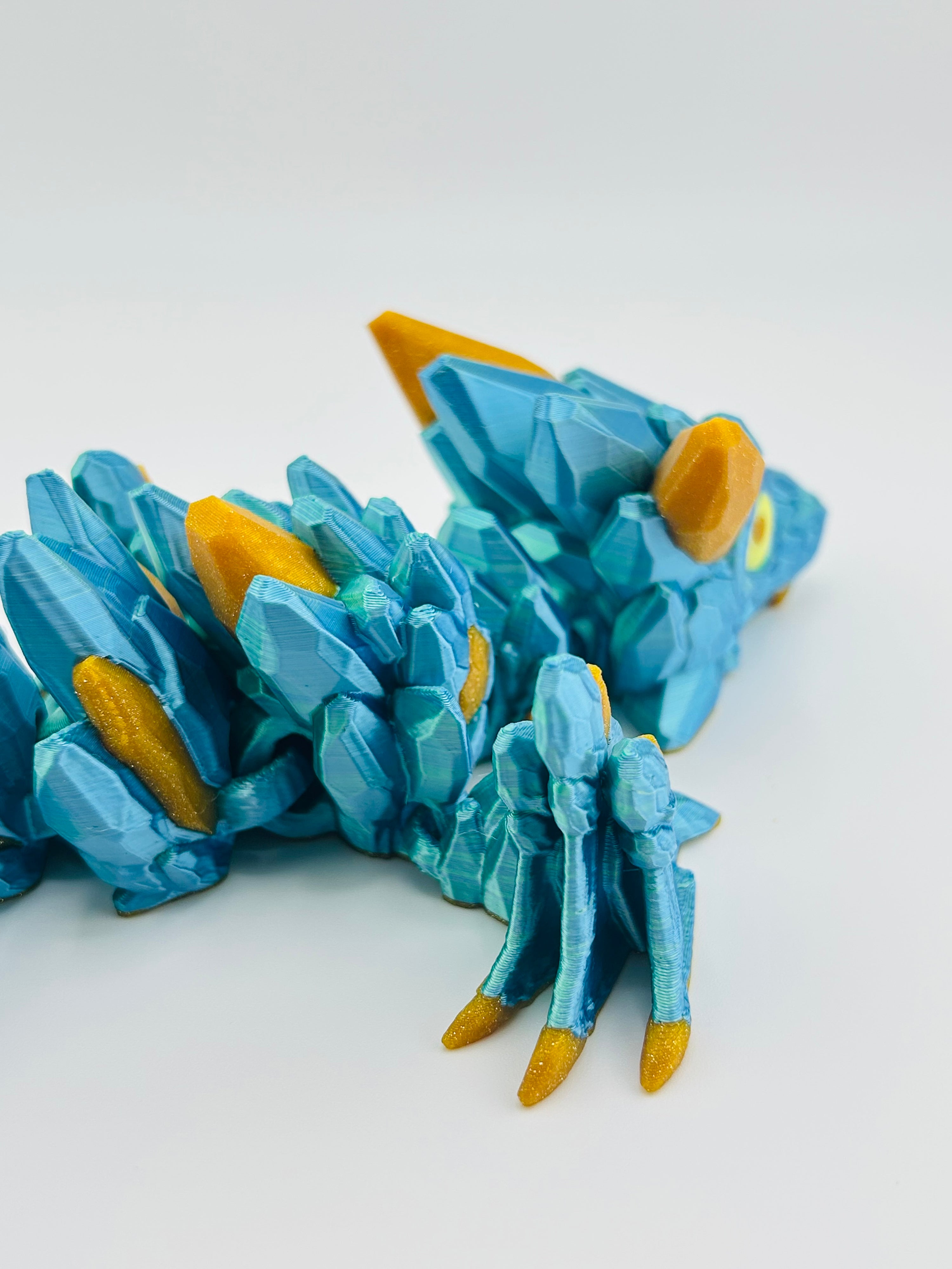 Baby Gemstone Dragon Teal