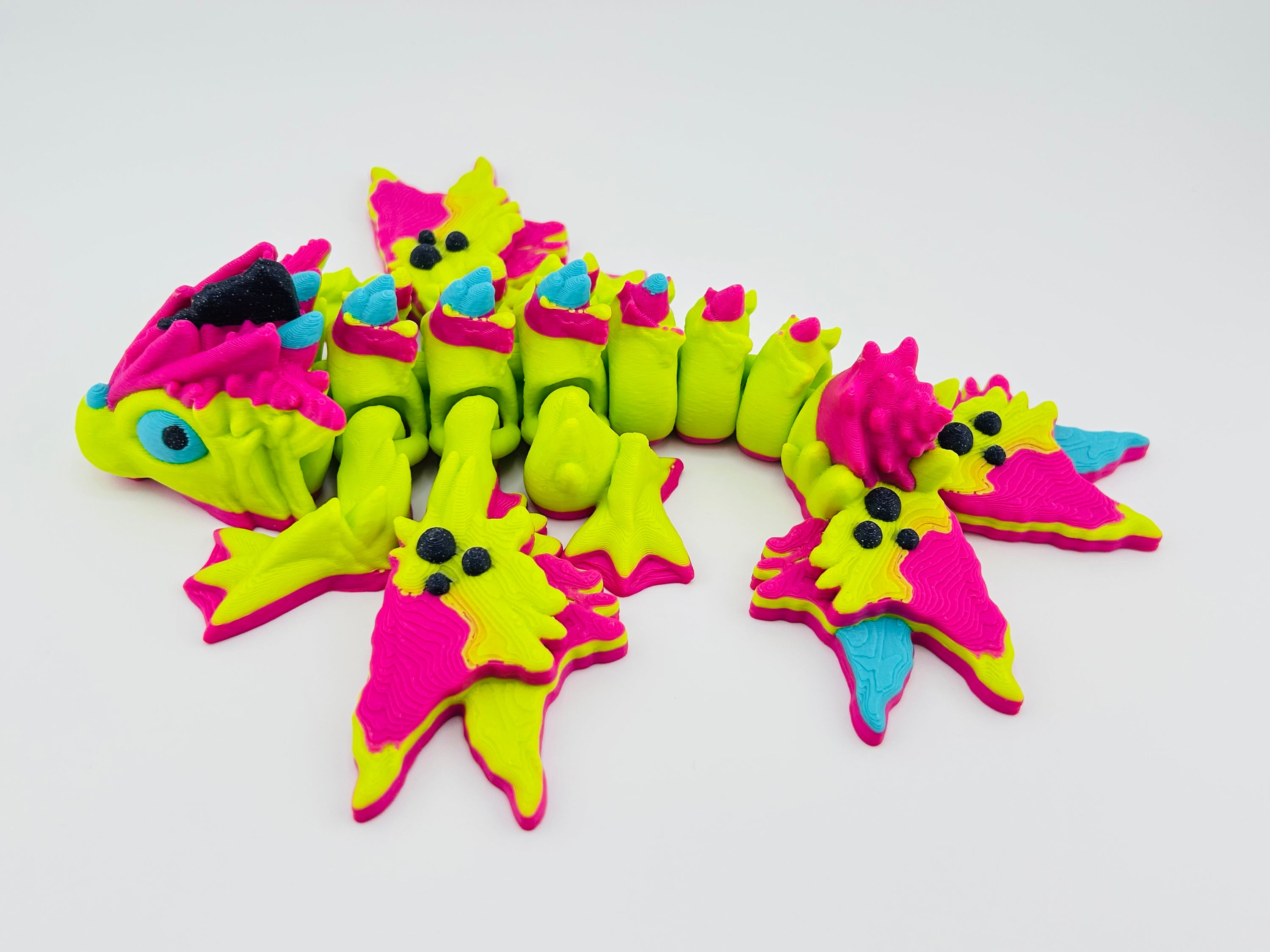 Tiny Ocean Dragon Pink
