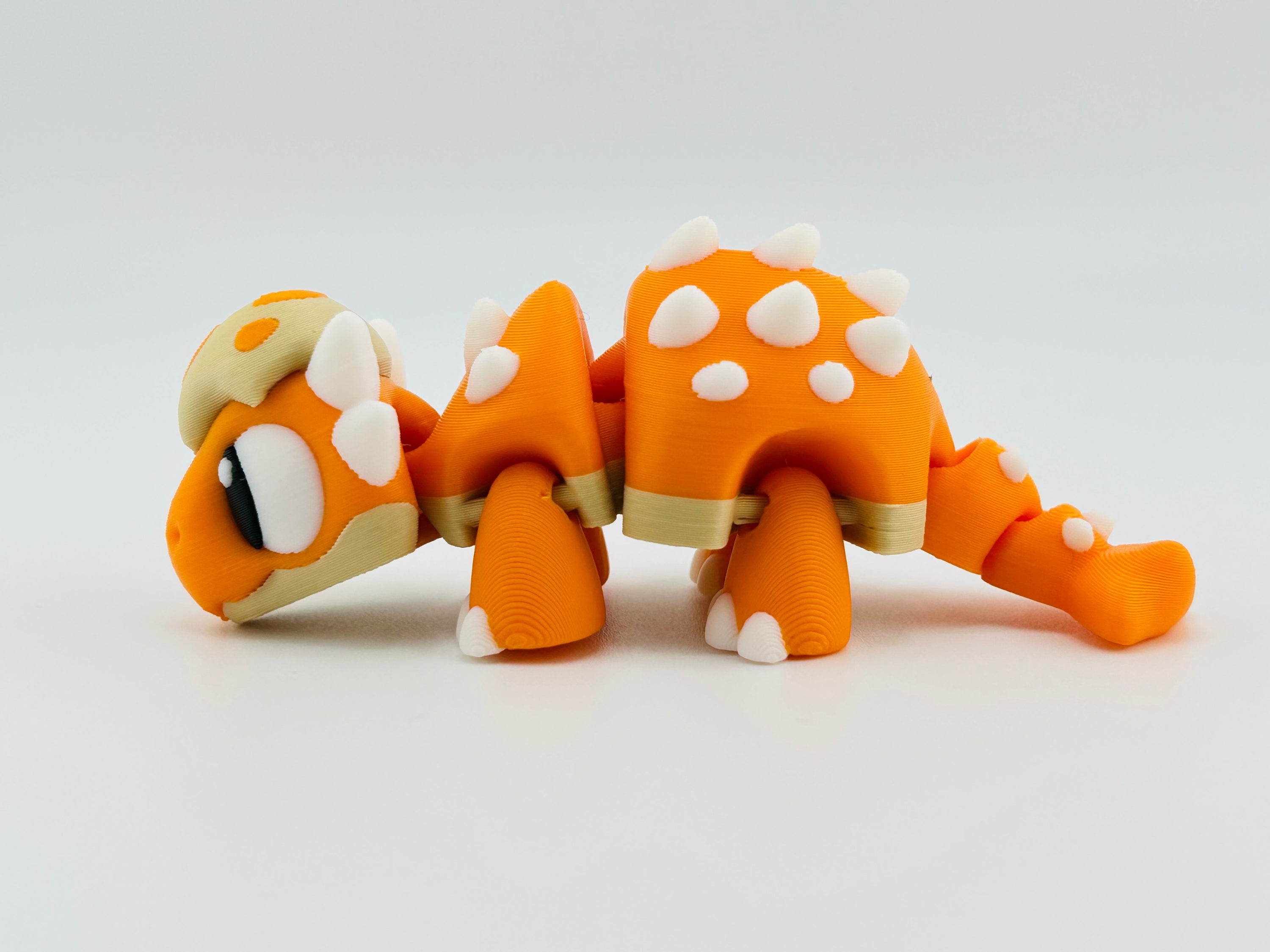 Baby Ankylosaurus Keychain
