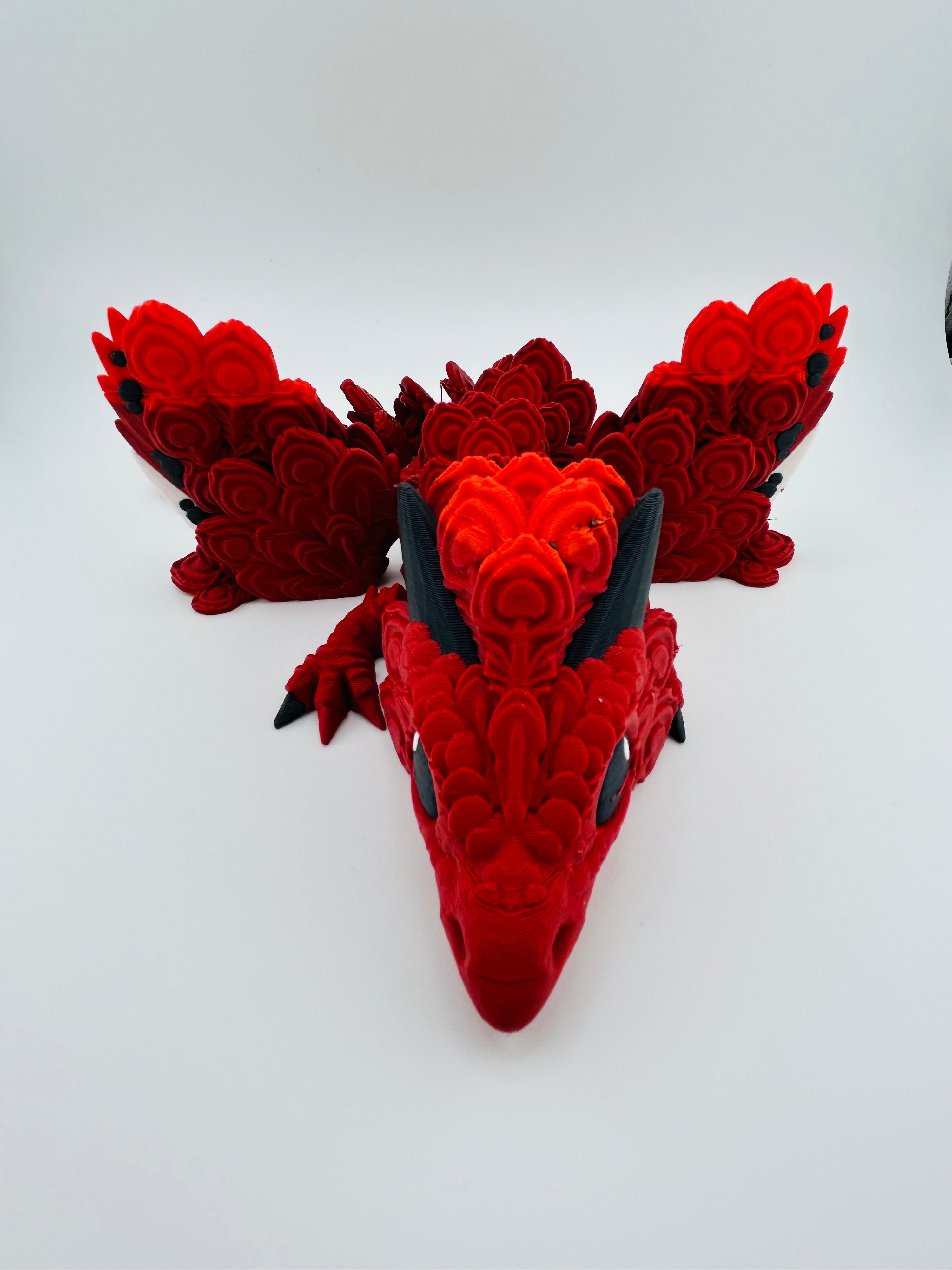 Baby Red Peacock Dragon