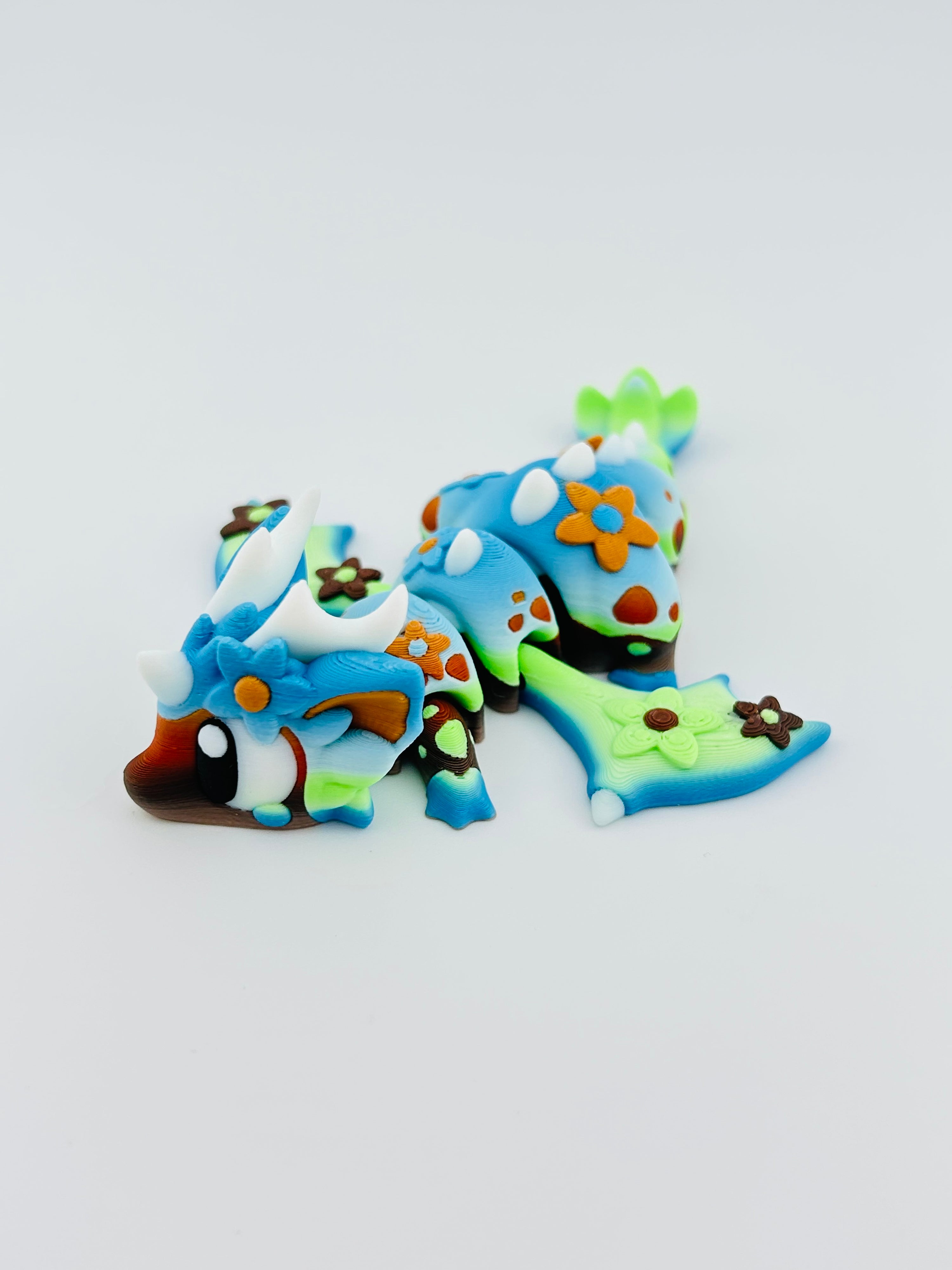 Blossom Dragon Exclusive Gradient Keychain