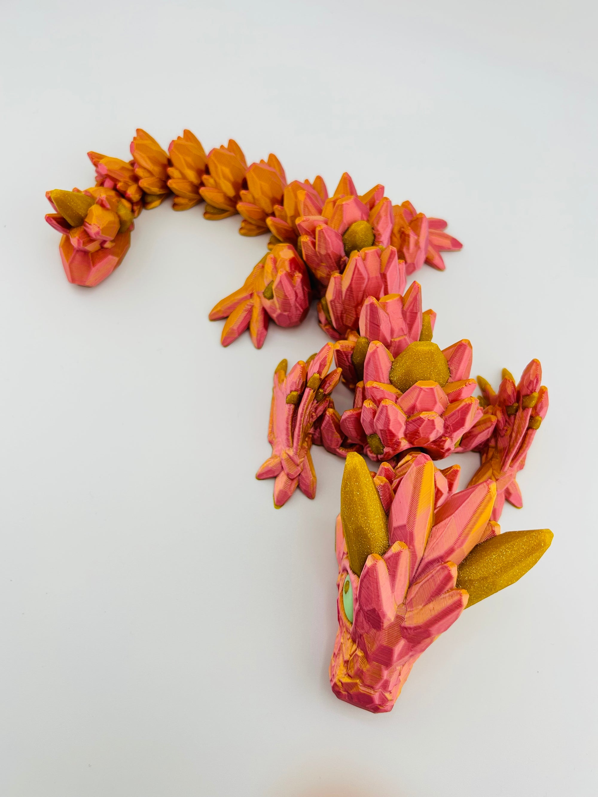 Baby Gemstone Dragon Rose Gold