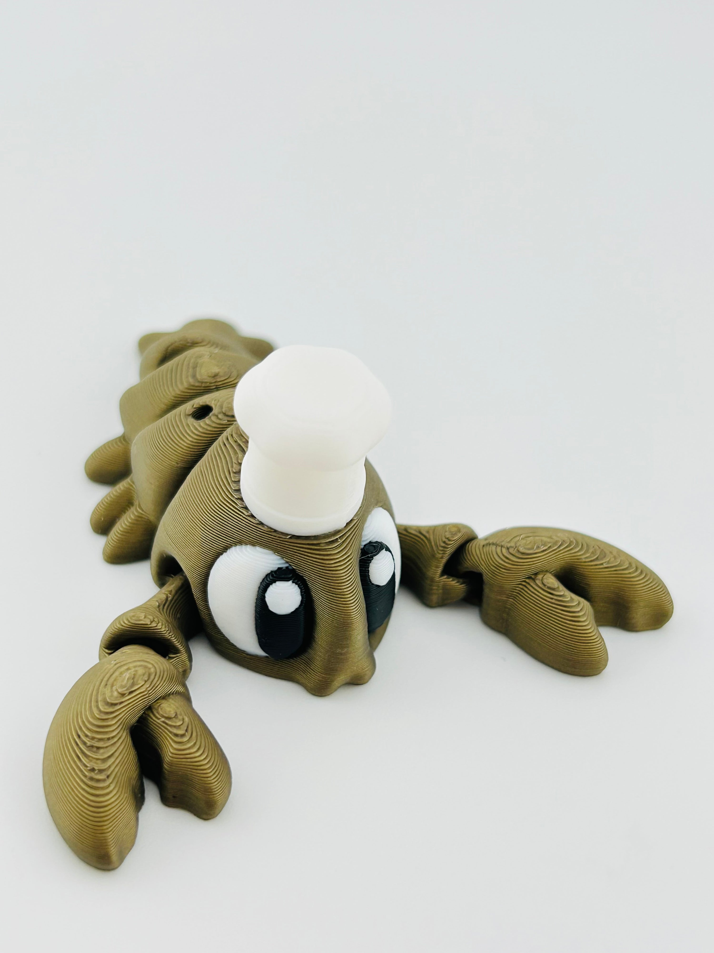 Lobster With Hat Silk Keychain
