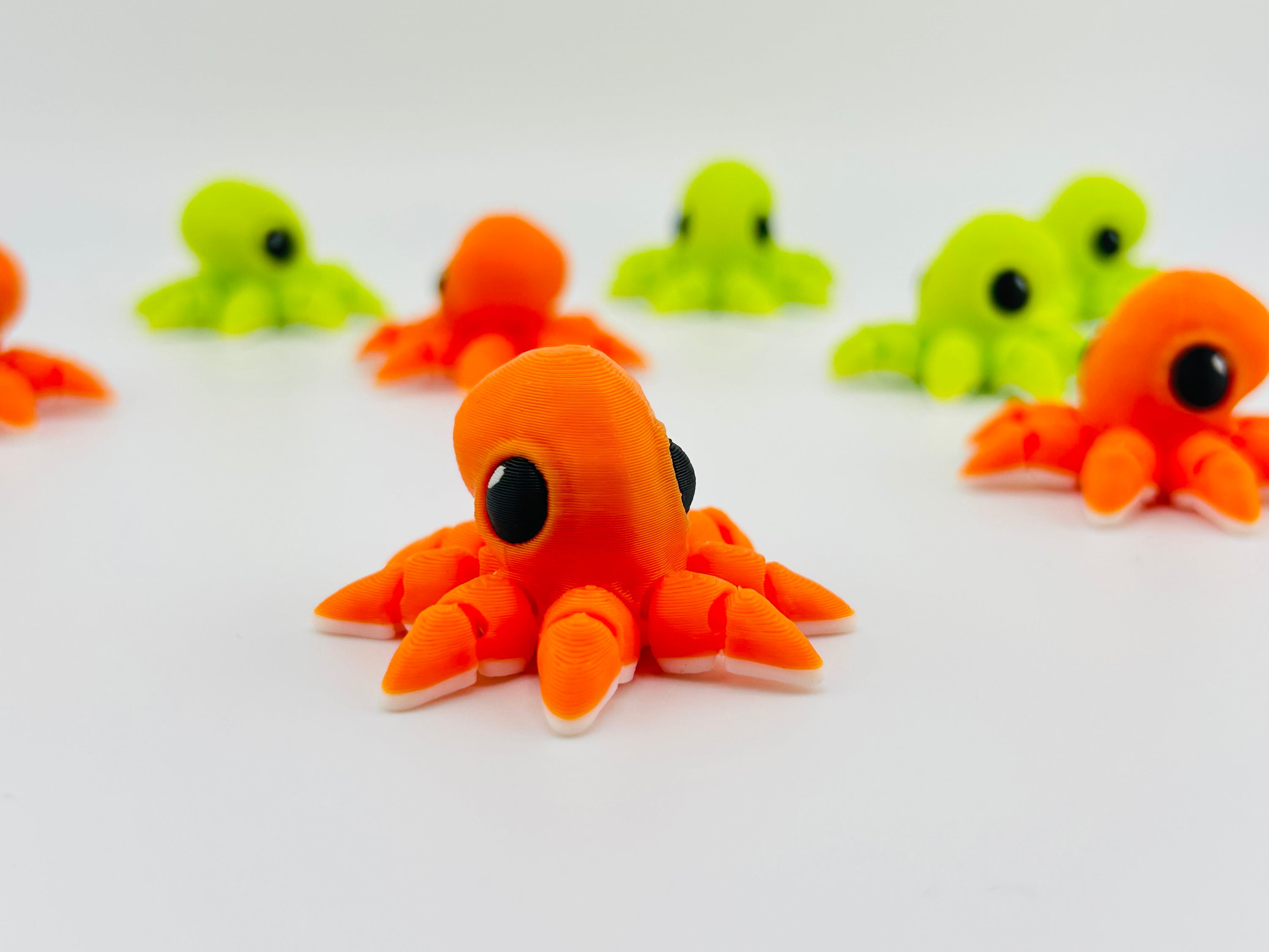 Octopus Hatchling Orange