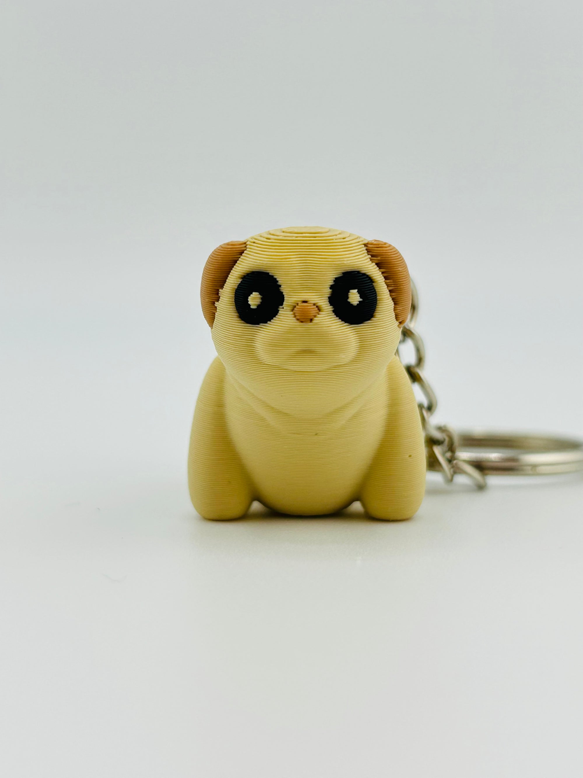 Pug Keychain