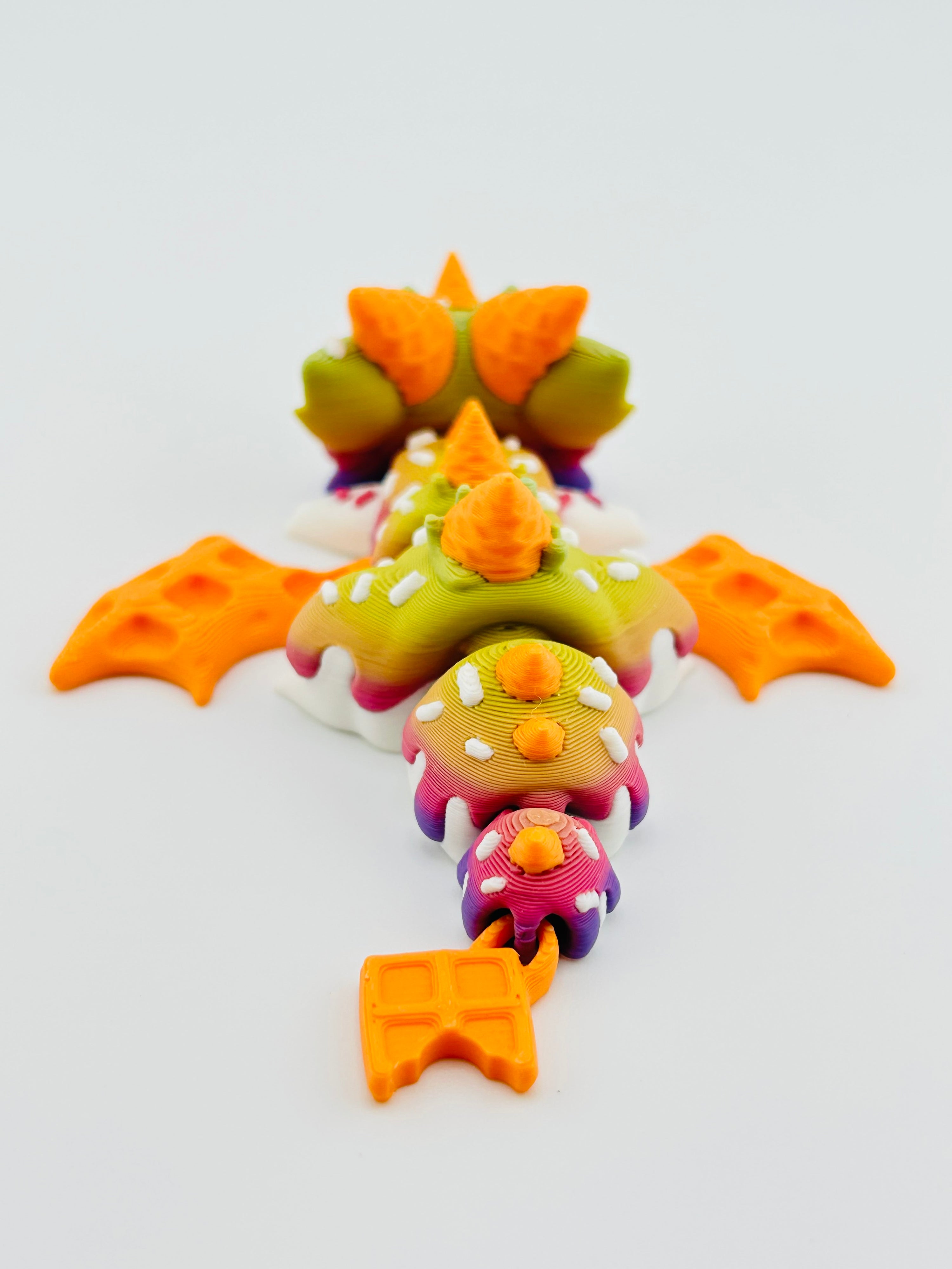 Sugar Rush Dragon Gradient Coral