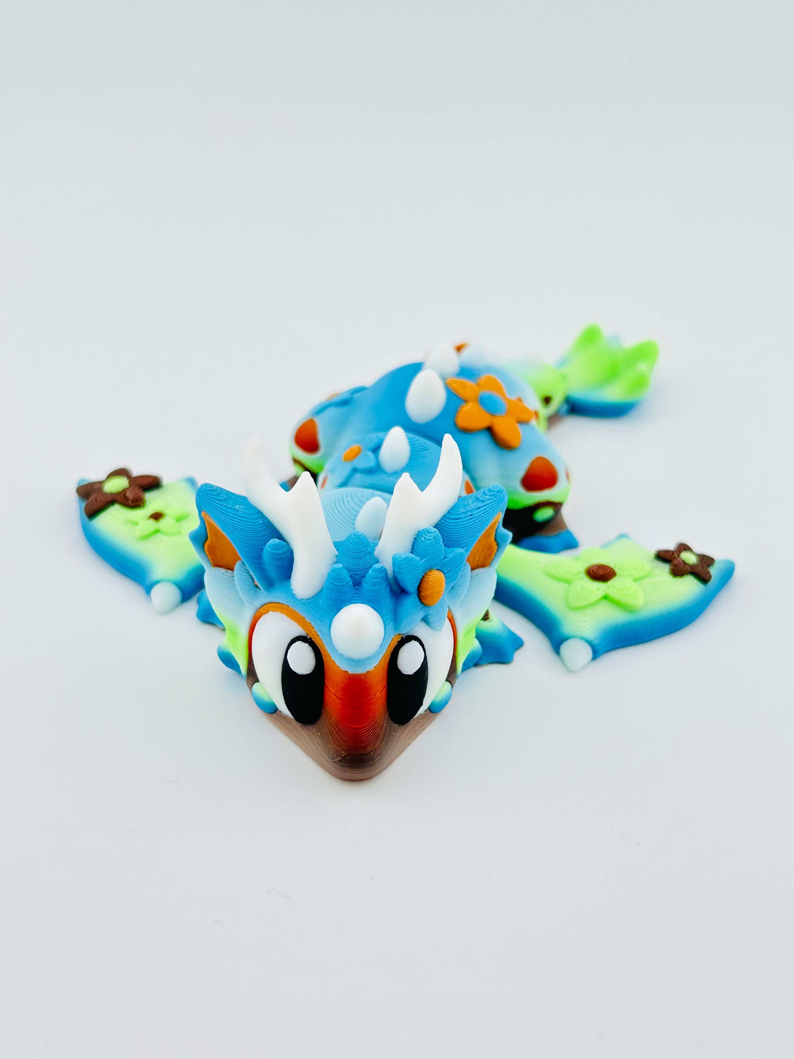 Blossom Dragon Exclusive Gradient Keychain