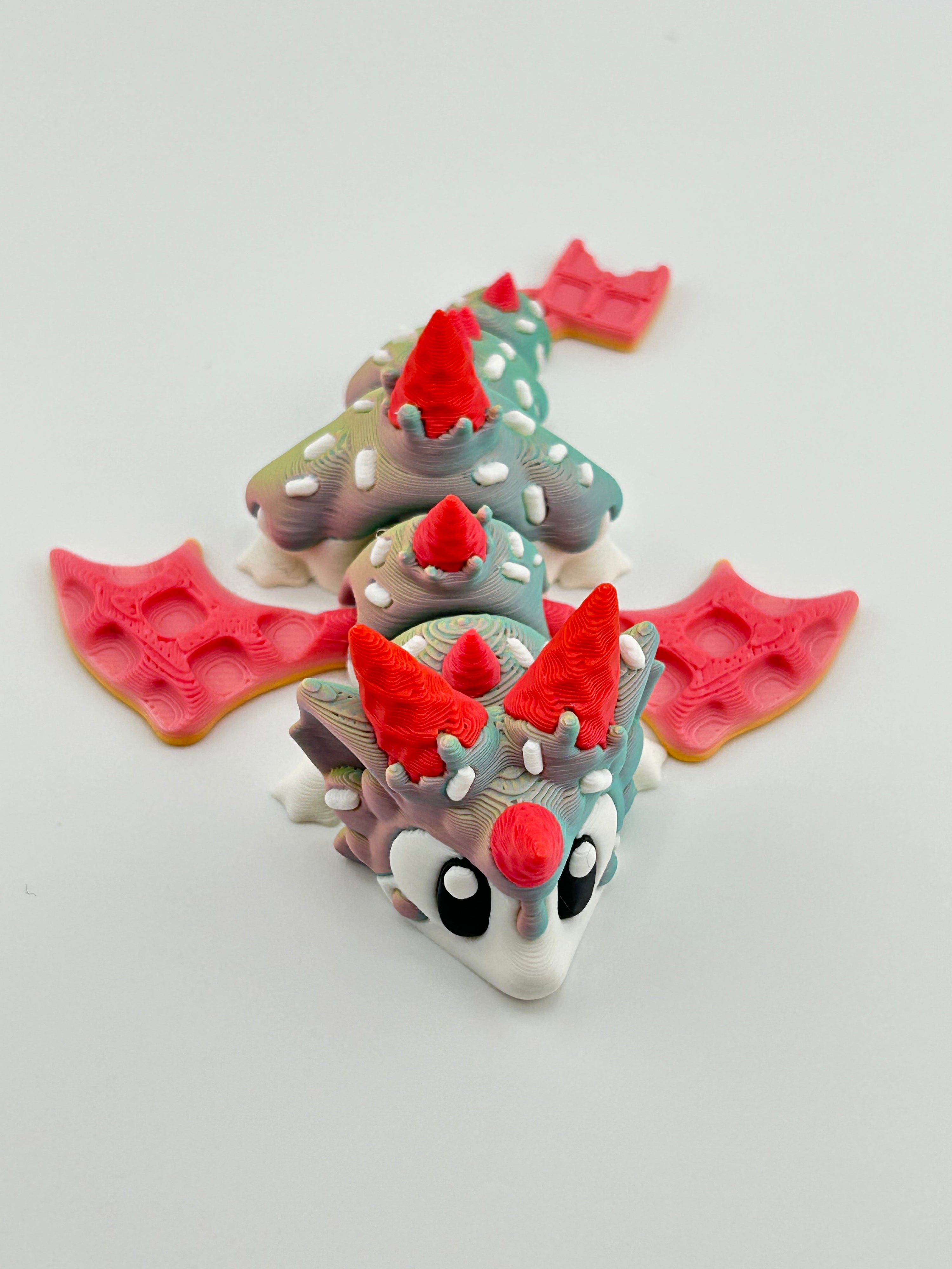 Sugar Rush Dragon Exclusive Gradient With Red Wings