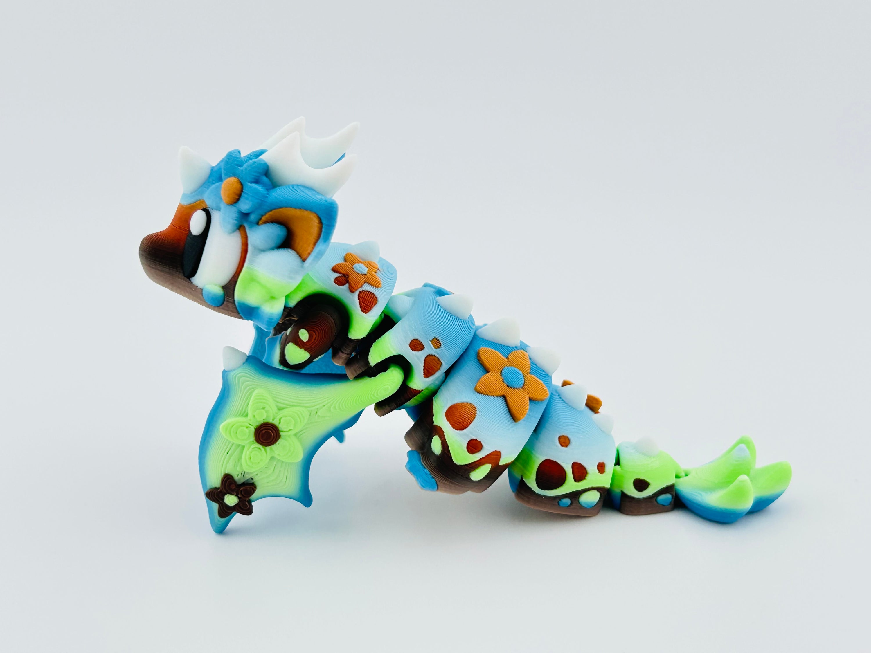 Blossom Dragon Exclusive Gradient Keychain