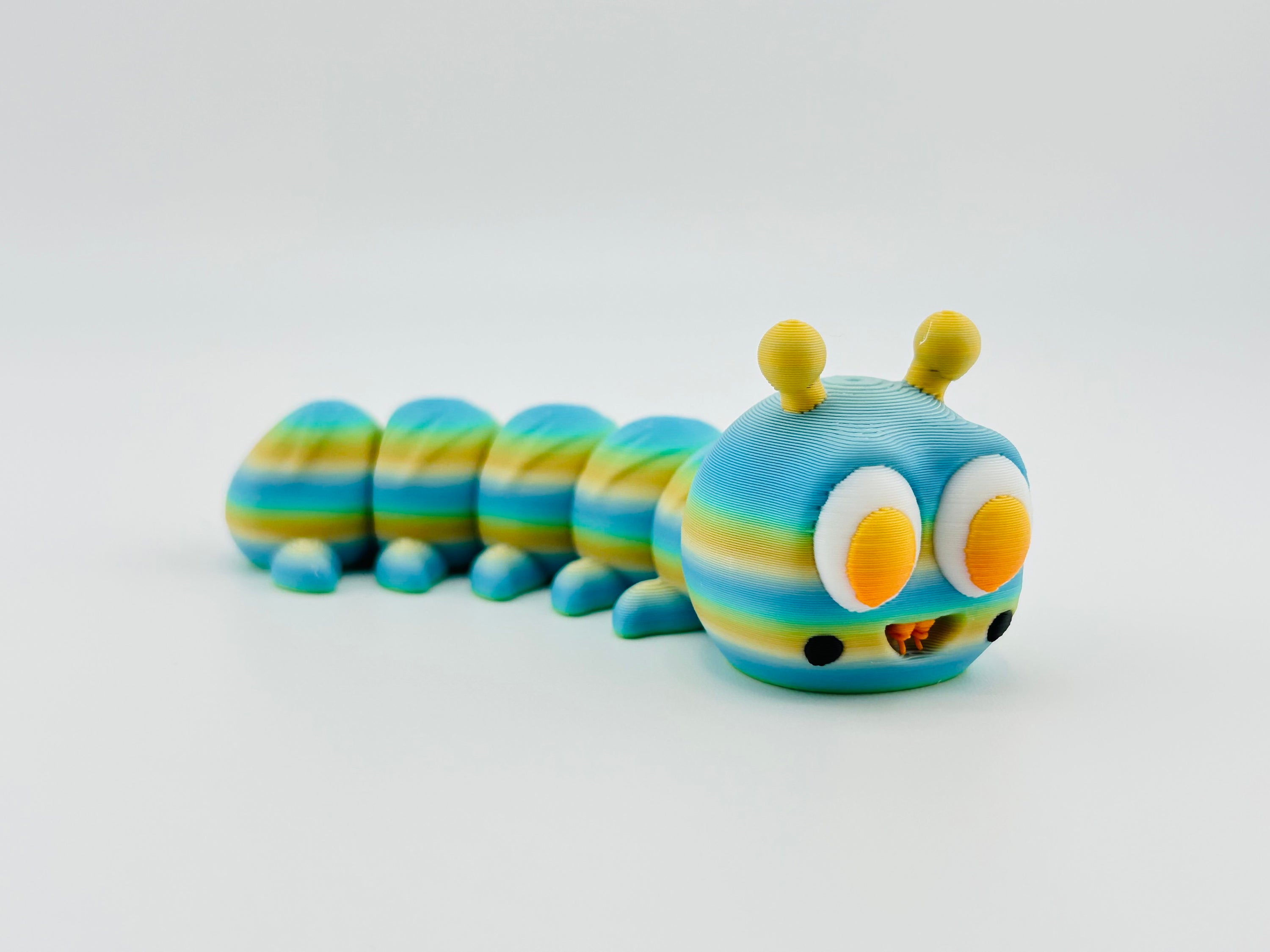 Caterpillar Gradient Blue