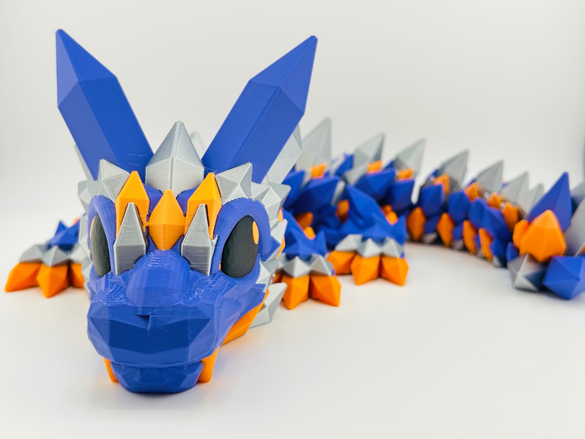 Baby Crystal Dragon XXL Blue
