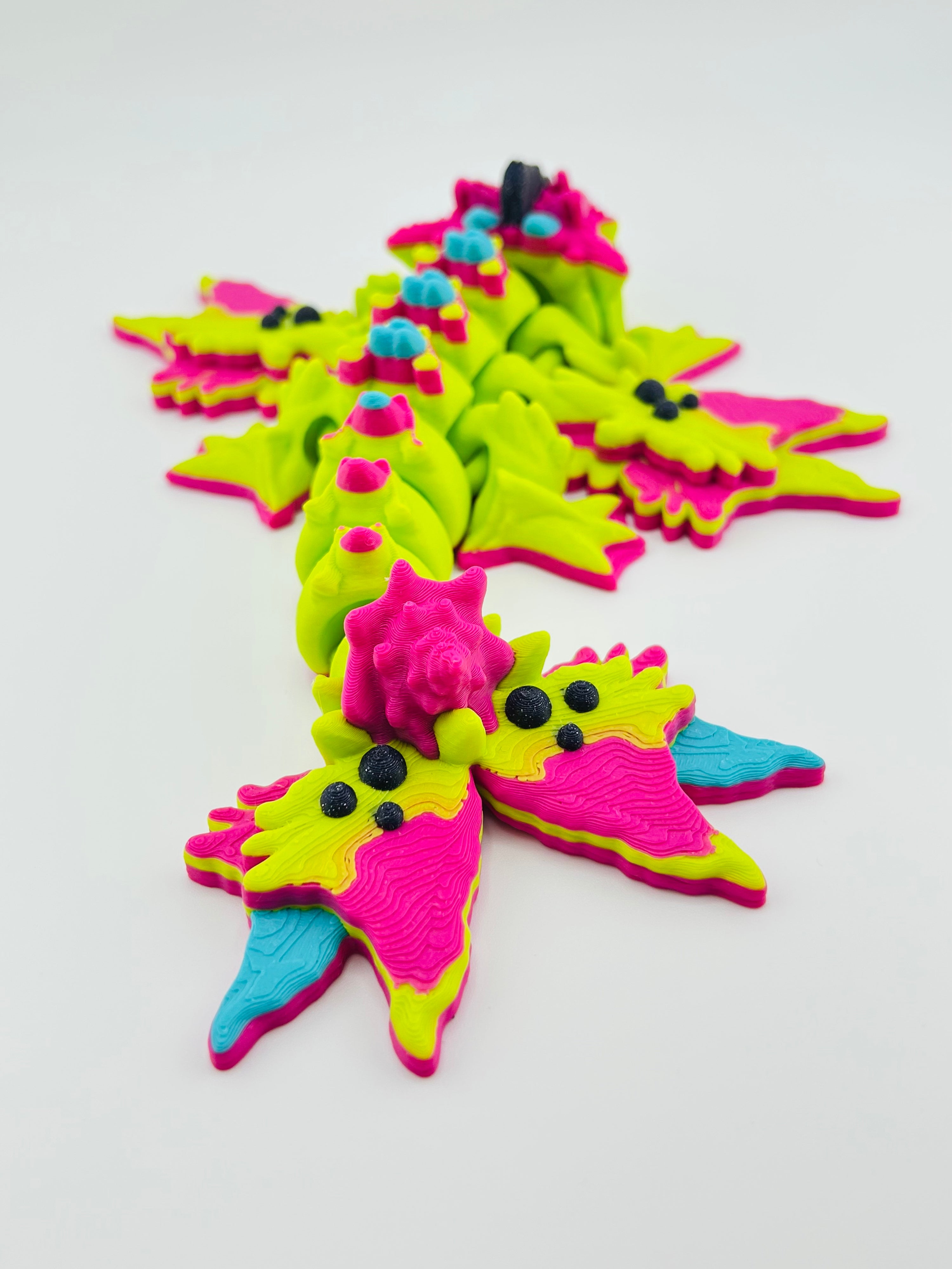 Tiny Ocean Dragon Pink