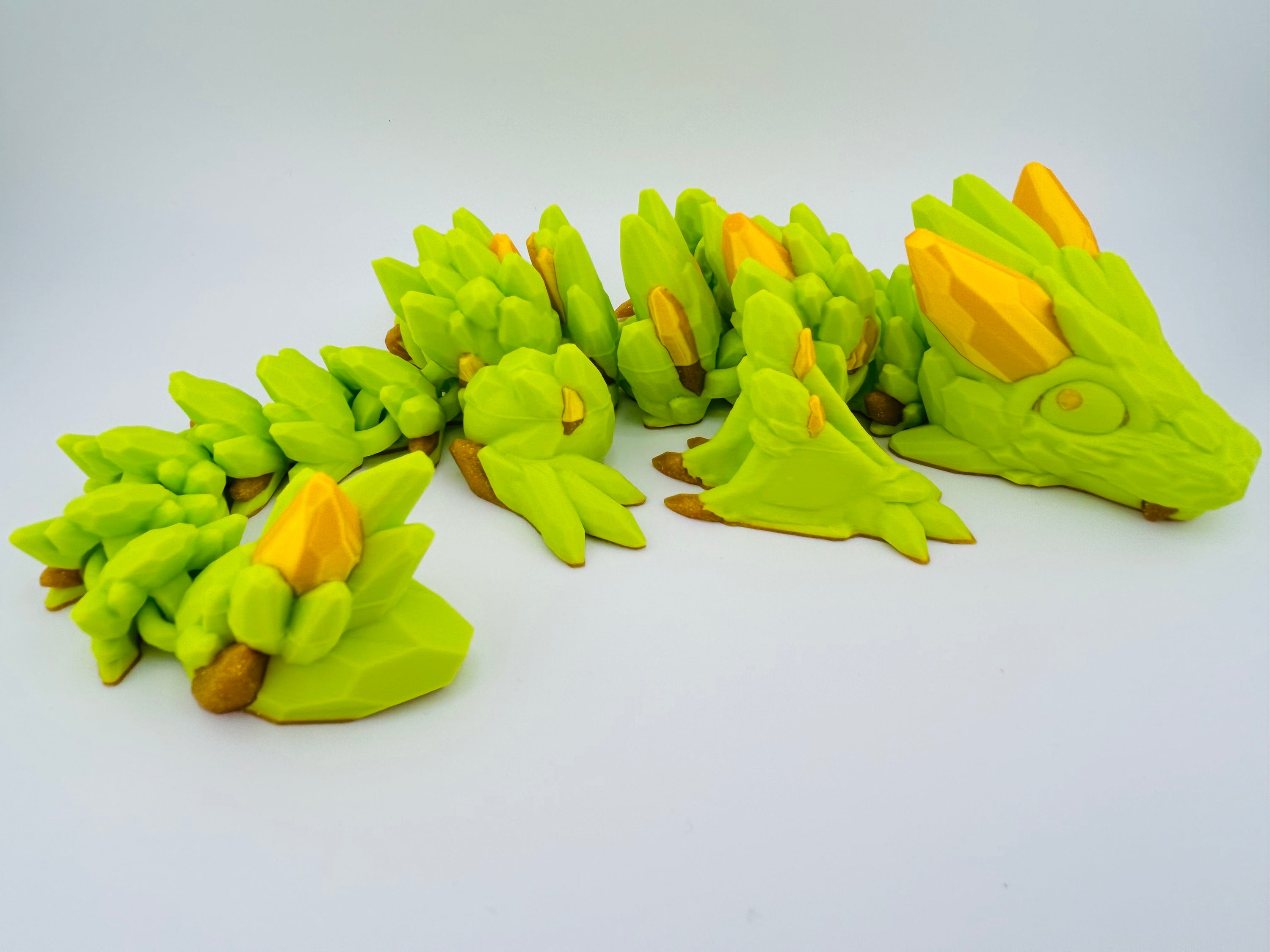 Baby Gemstone Dragon Lime