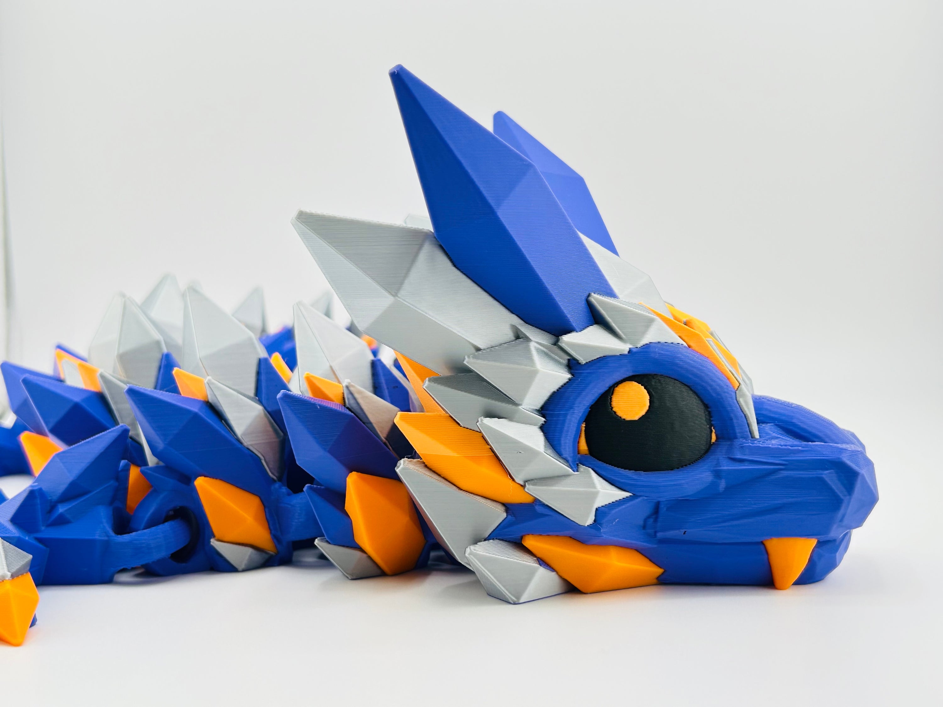 Baby Crystal Dragon XXL Blue
