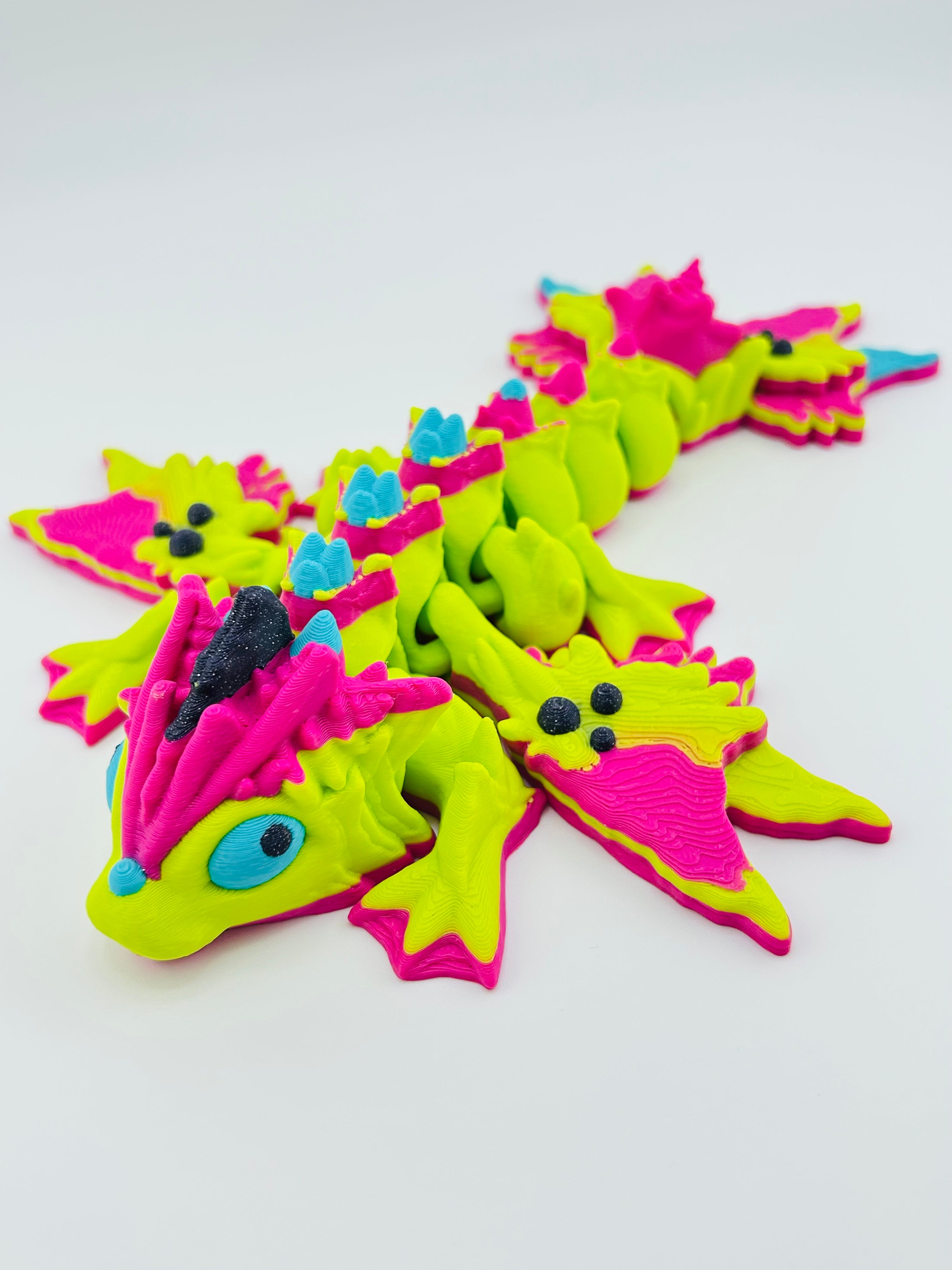 Tiny Ocean Dragon Pink