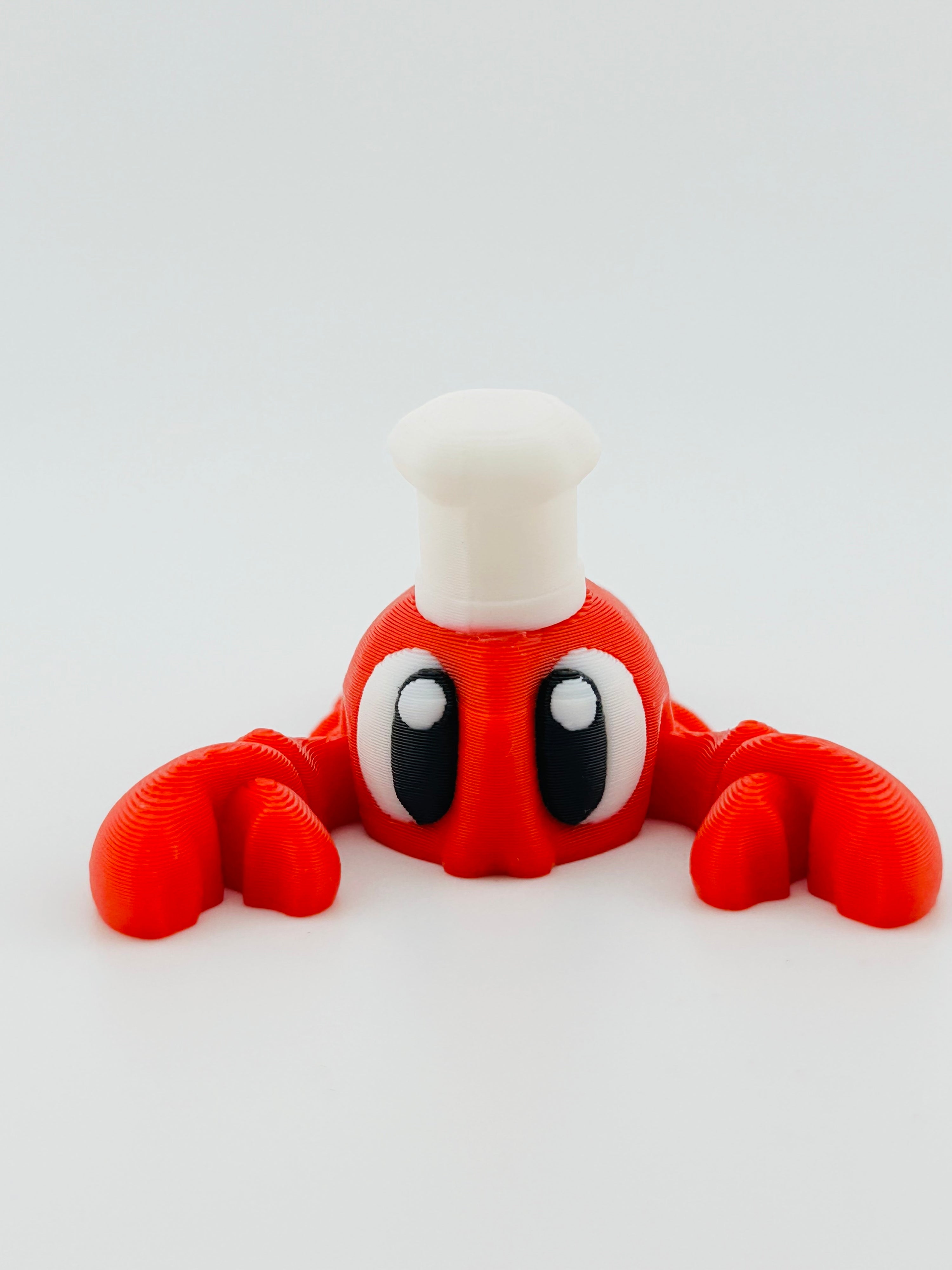 Lobster With Hat Red Keychain