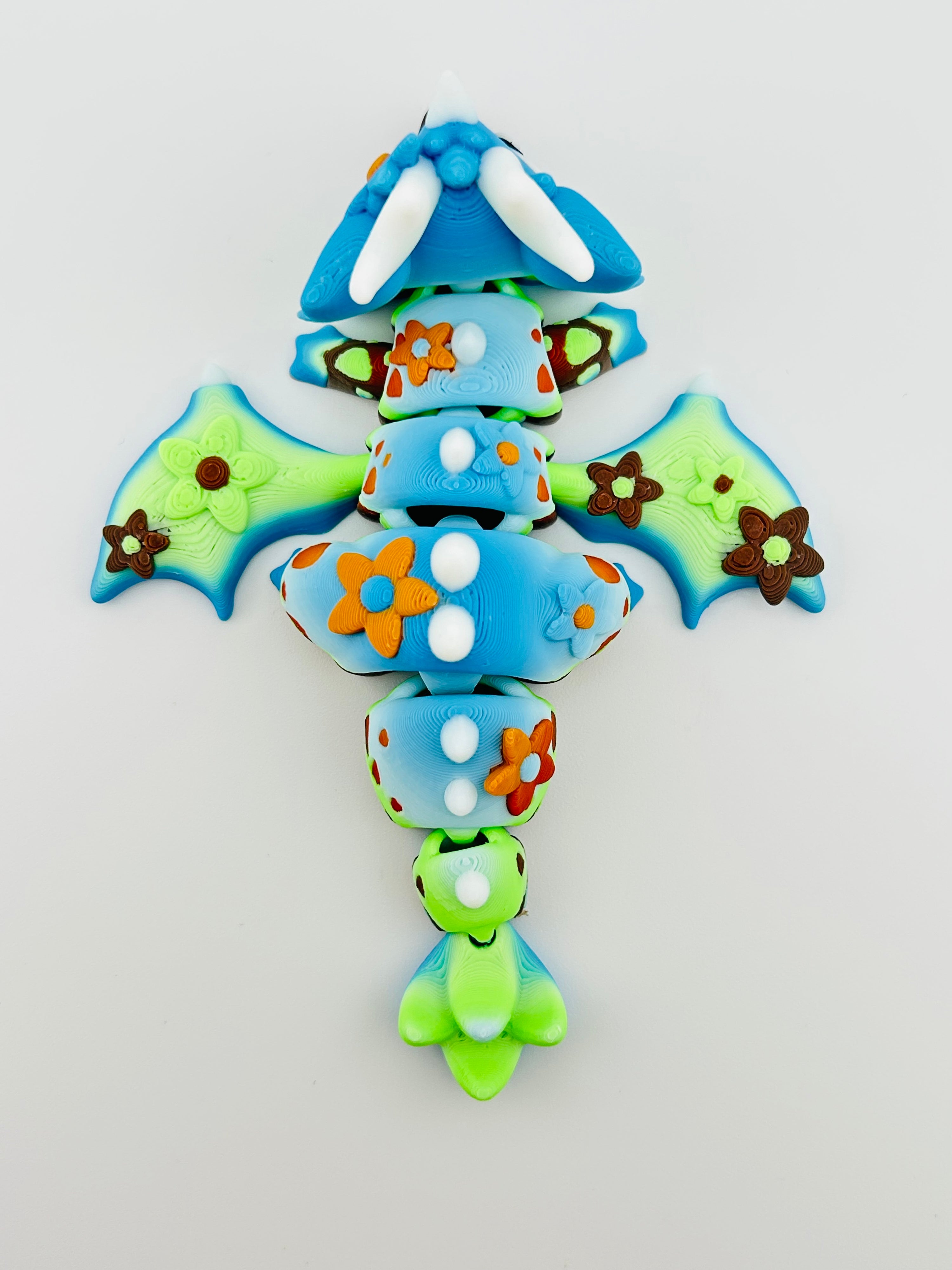 Blossom Dragon Exclusive Gradient Keychain