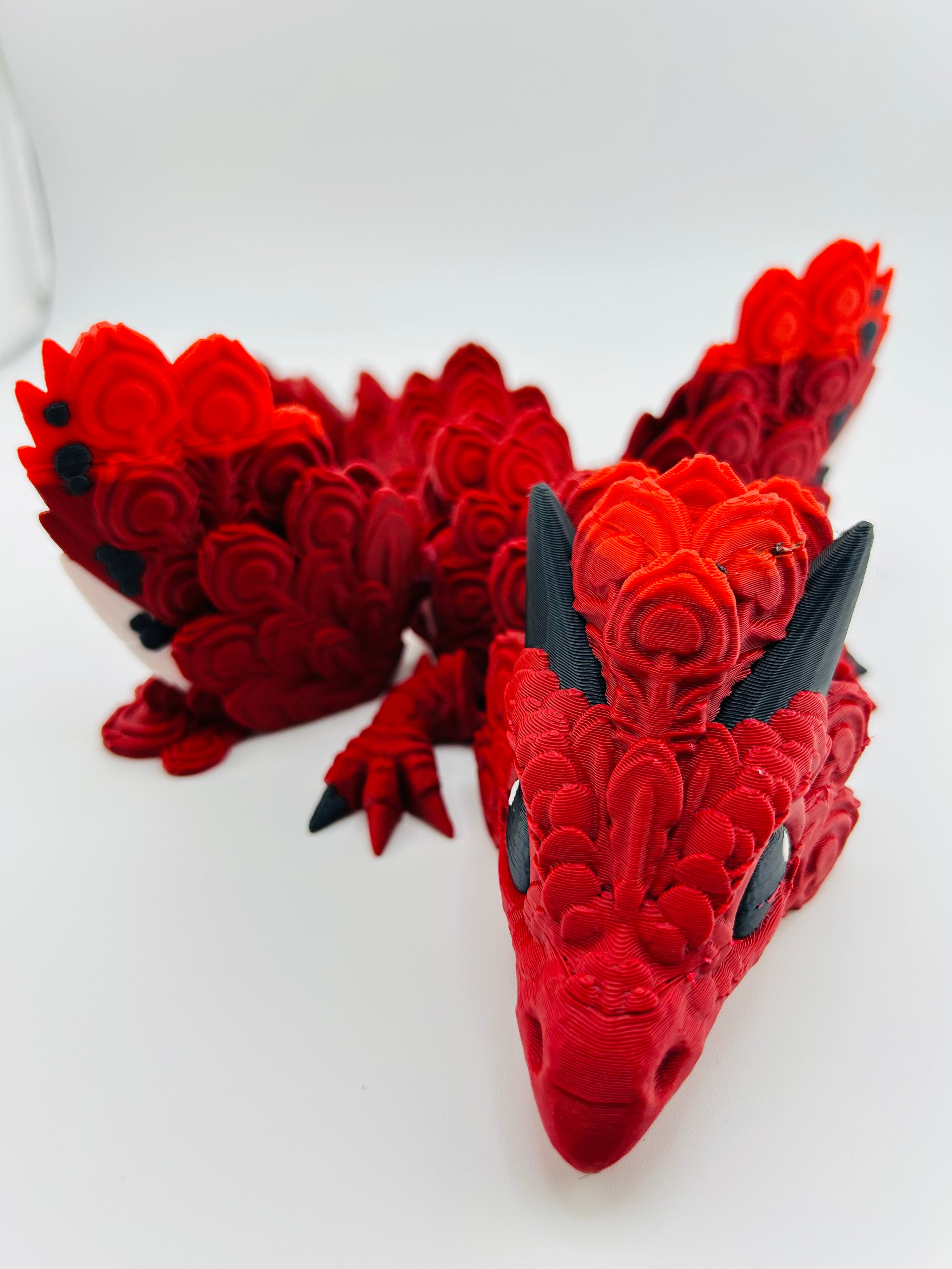 Baby Red Peacock Dragon