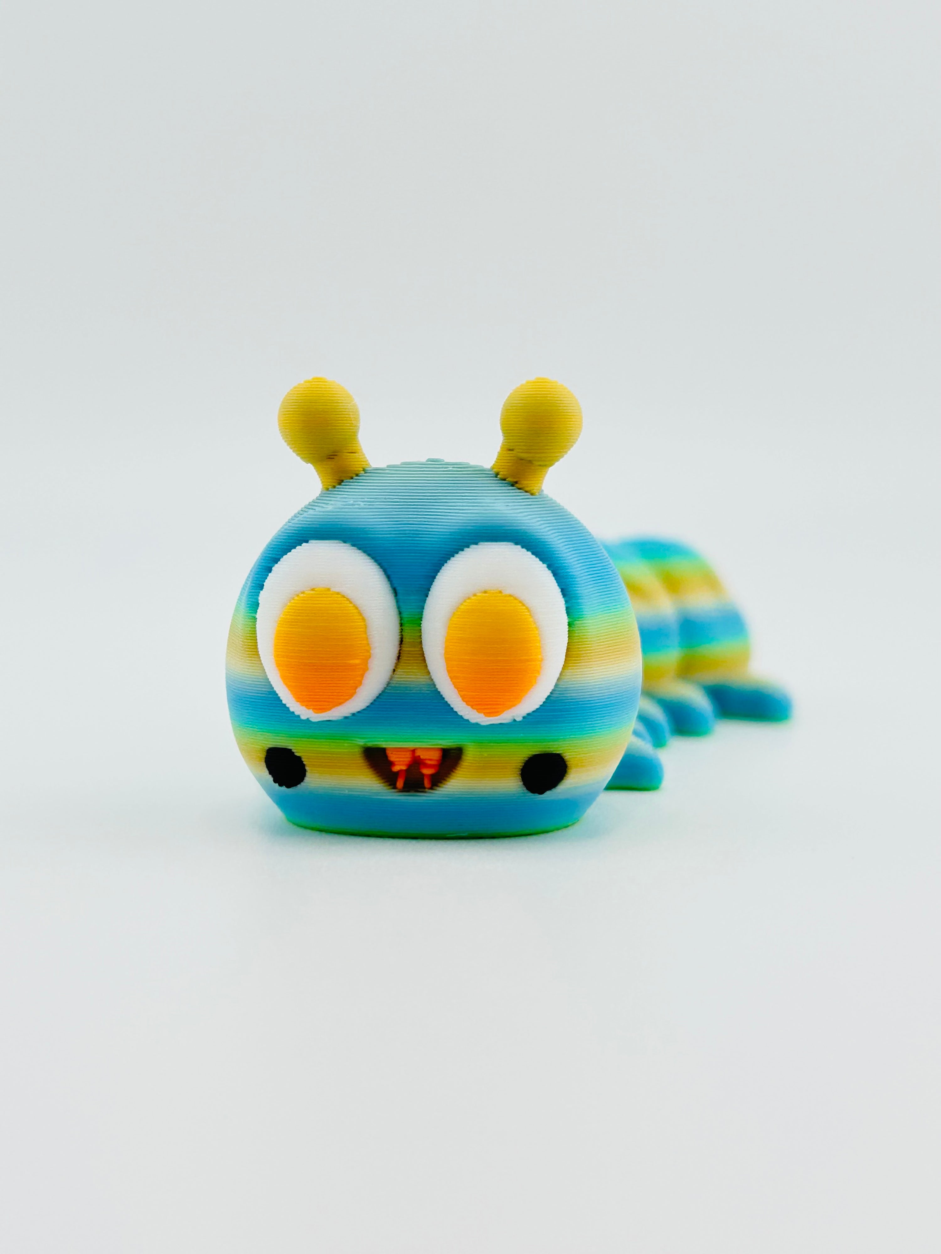 Caterpillar Gradient Blue