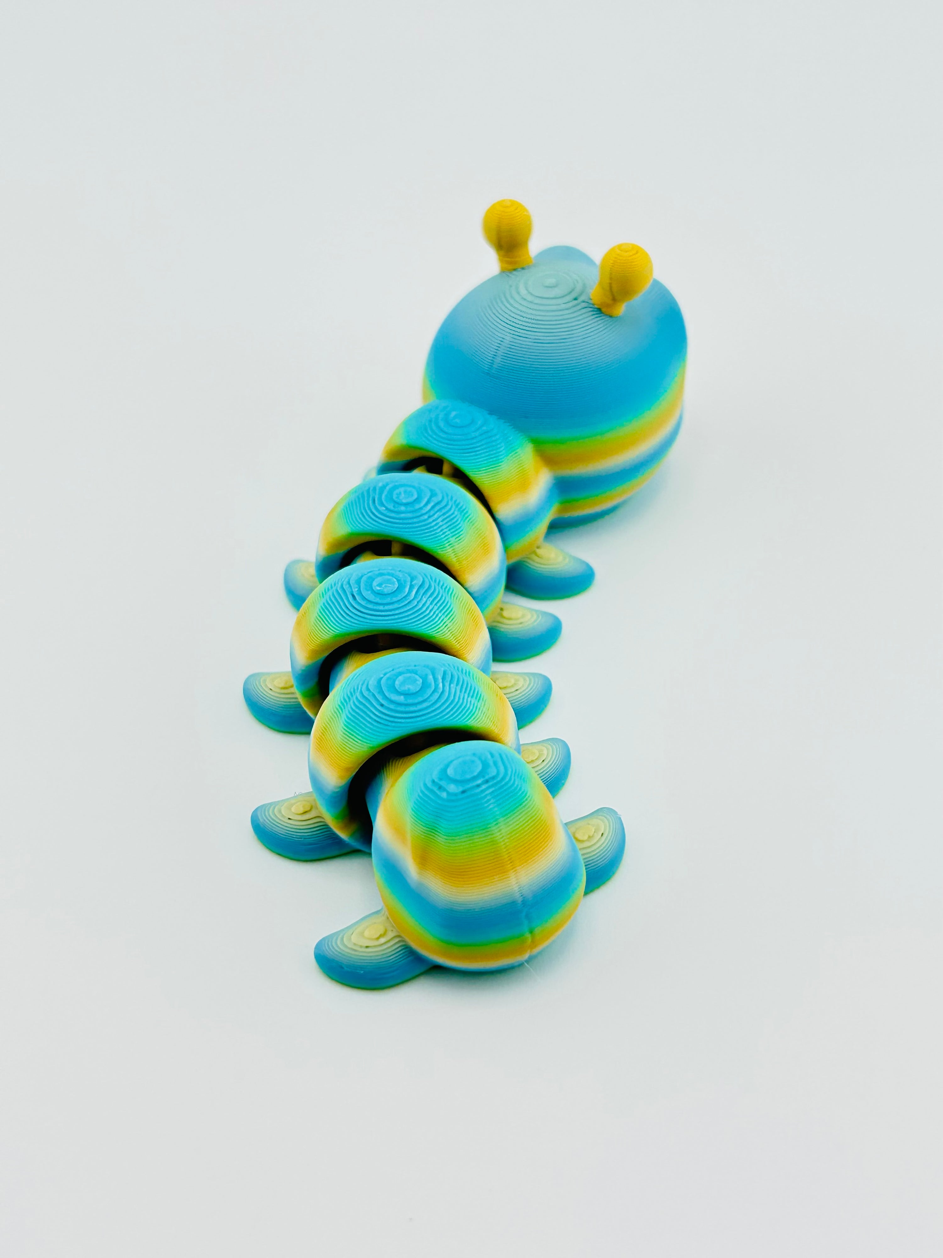 Caterpillar Gradient Blue