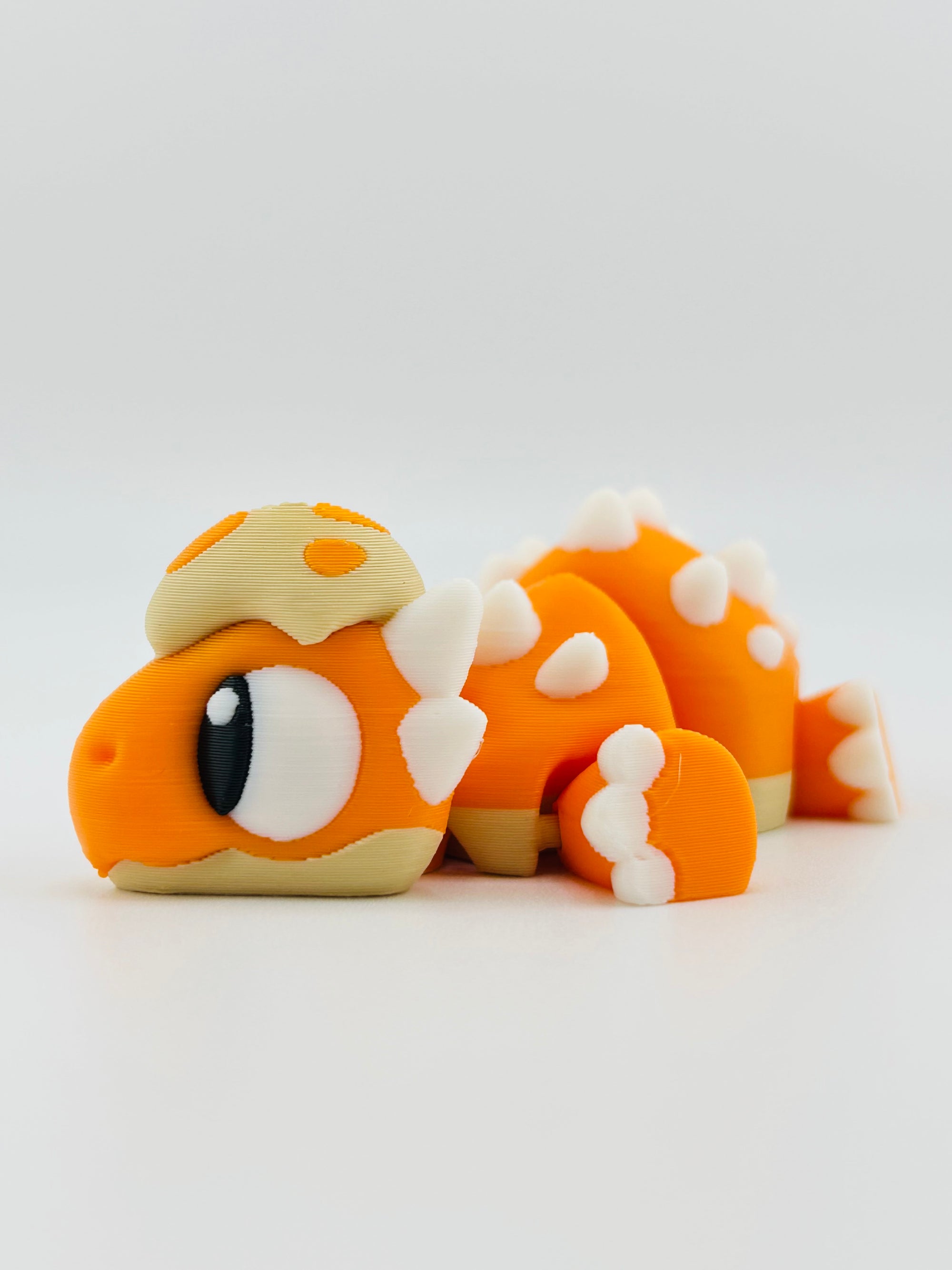 Baby Ankylosaurus Keychain