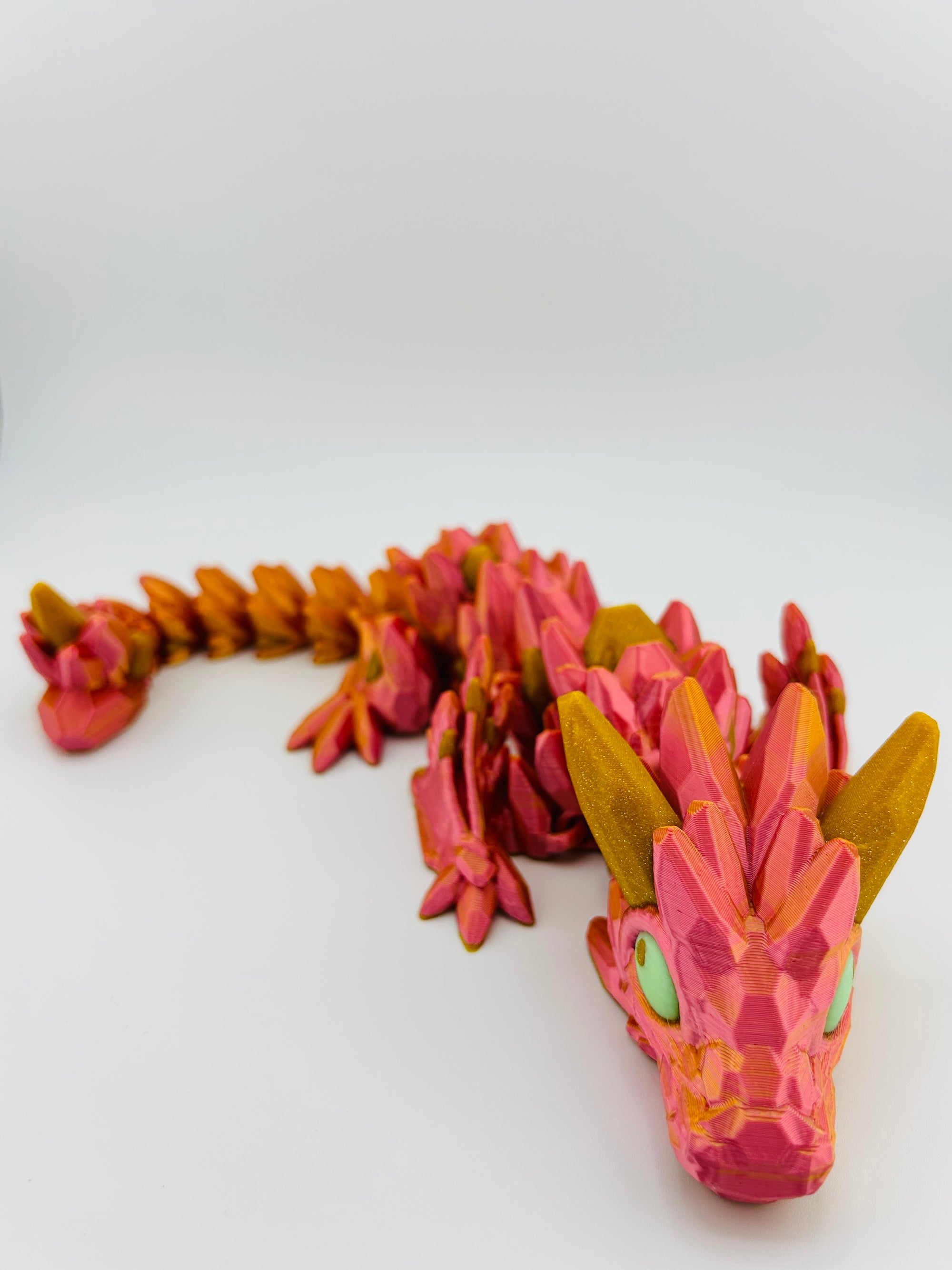Baby Gemstone Dragon Rose Gold