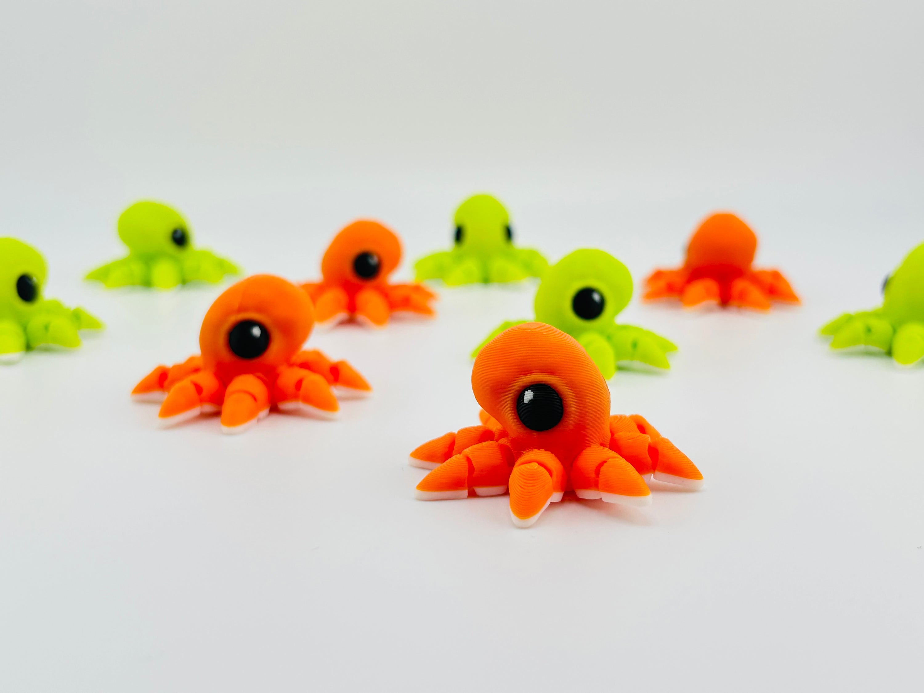 Octopus Hatchling Orange