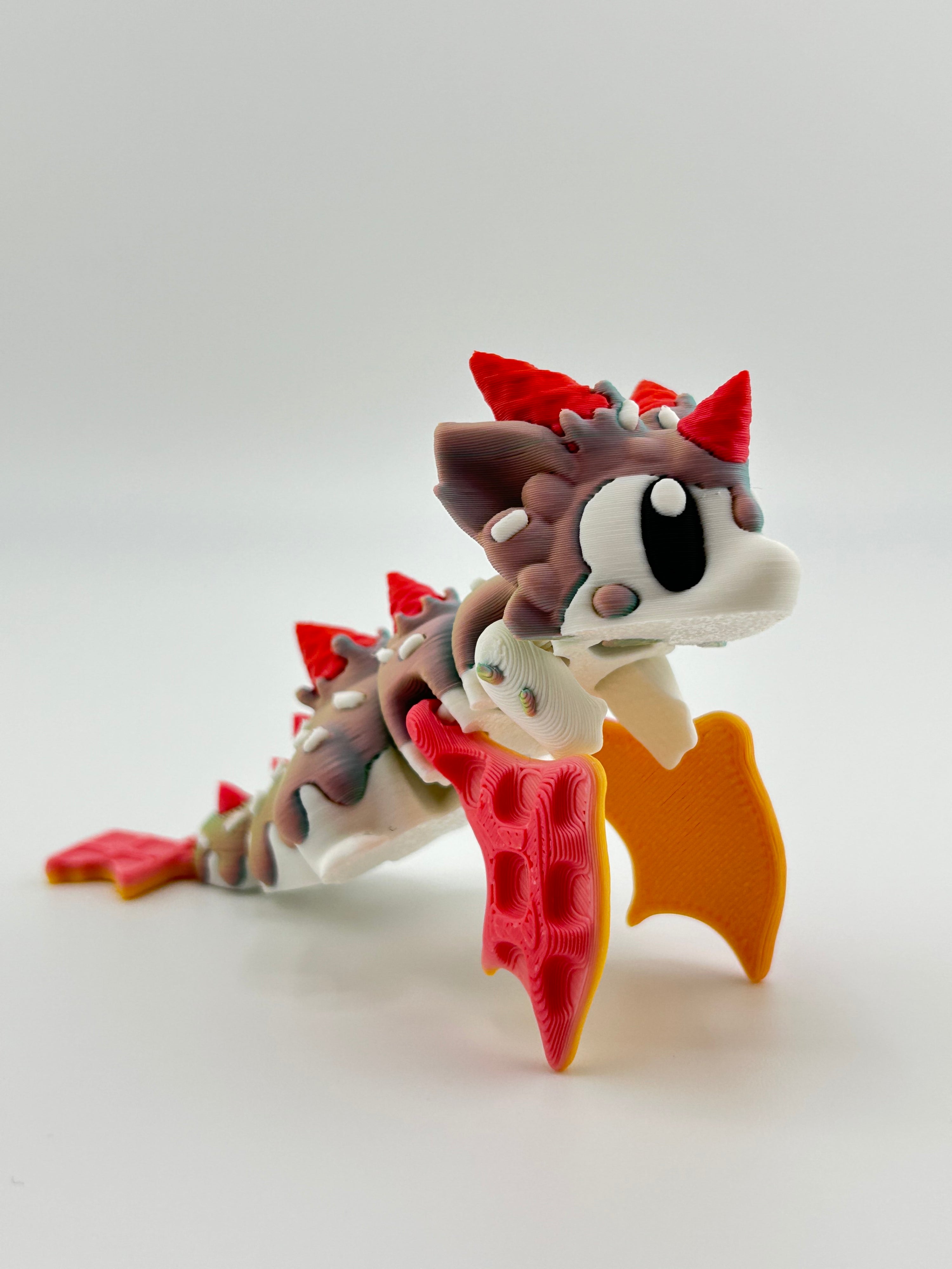 Sugar Rush Dragon Exclusive Gradient With Red Wings