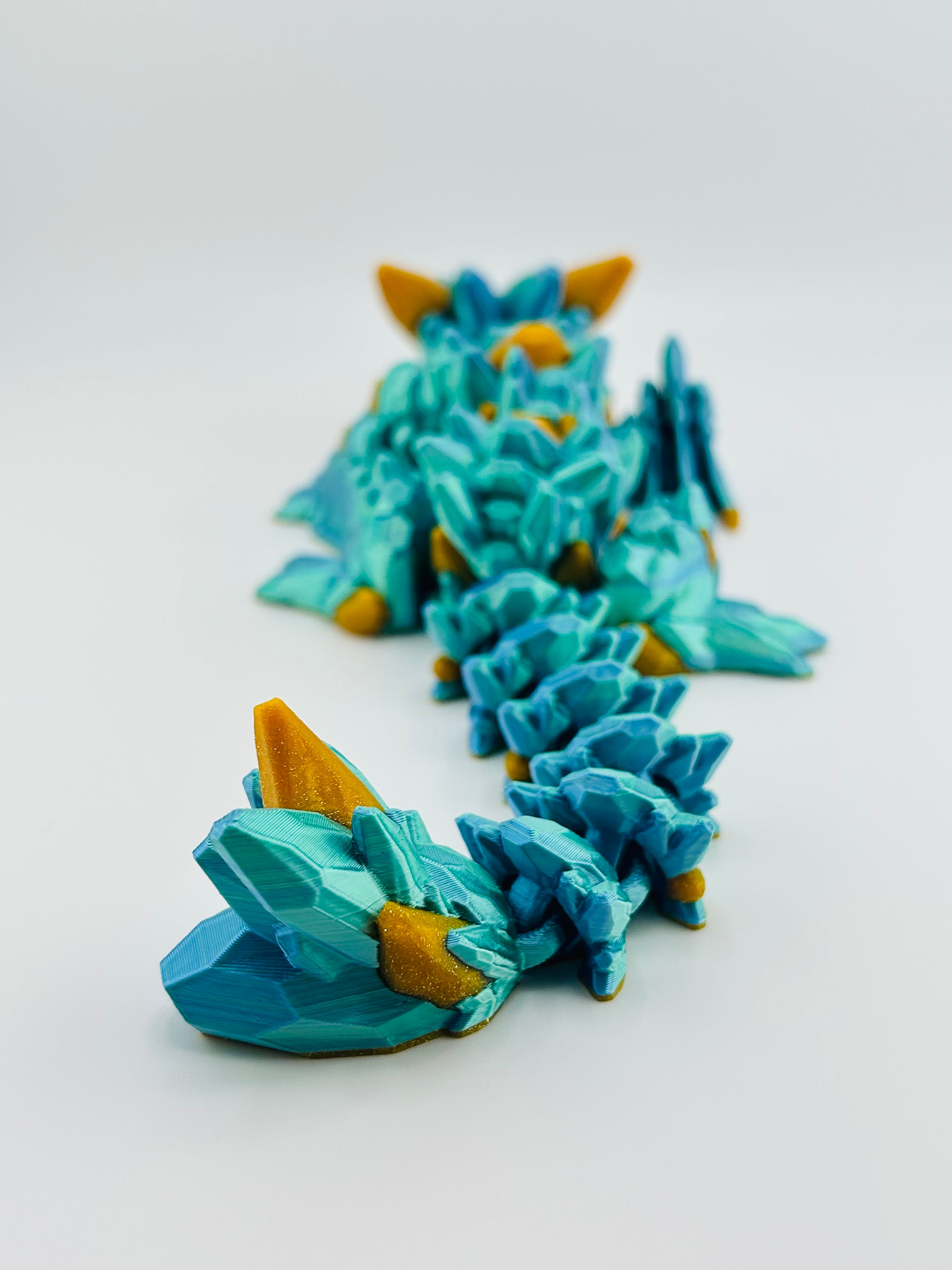 Baby Gemstone Dragon Teal