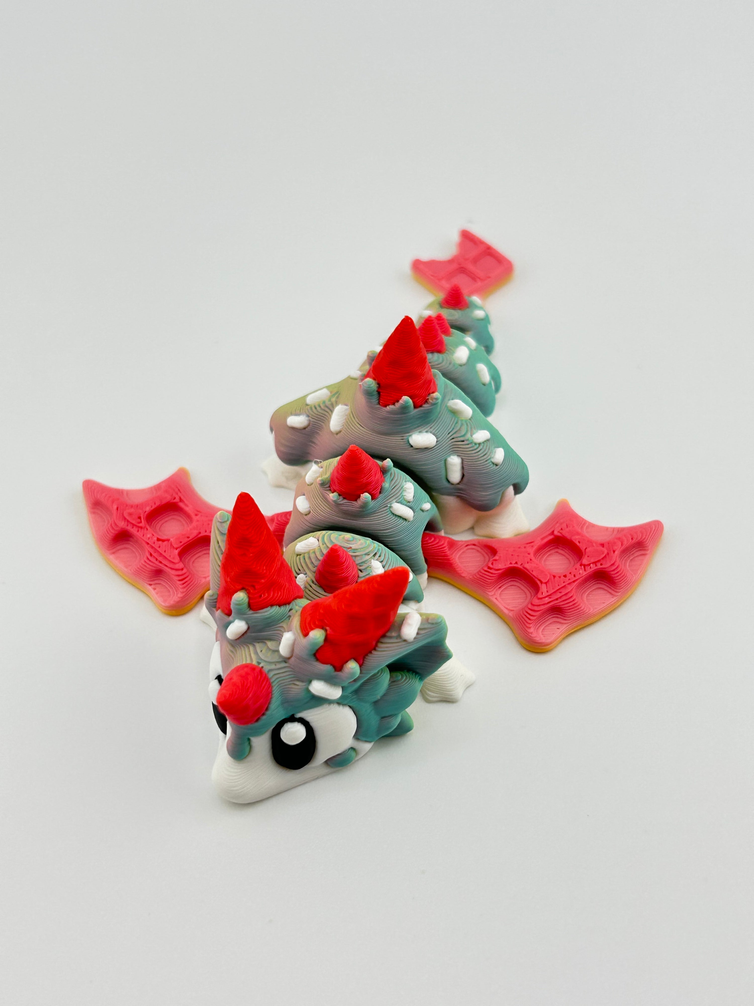 Sugar Rush Dragon Exclusive Gradient With Red Wings