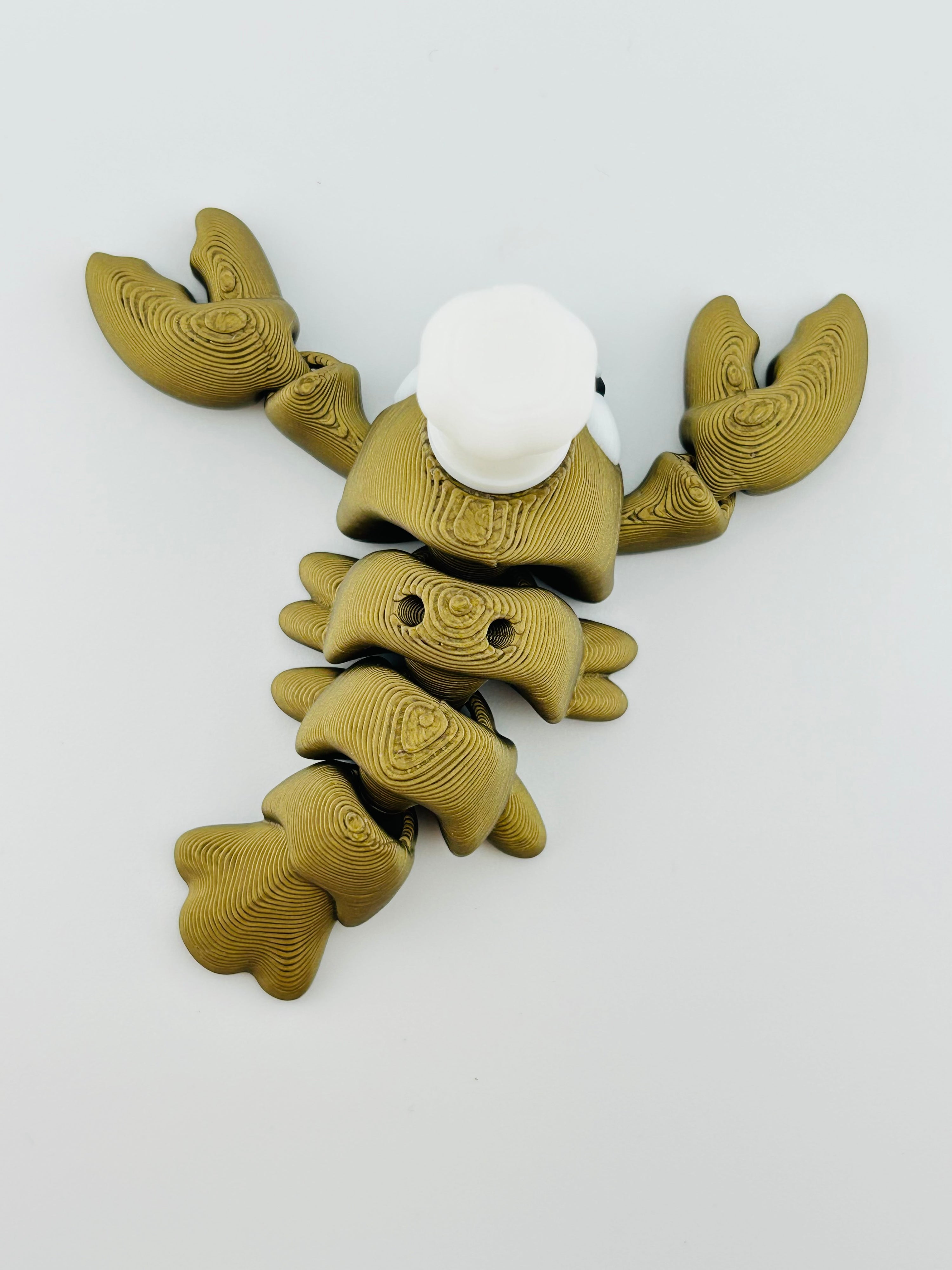 Lobster With Hat Silk Keychain