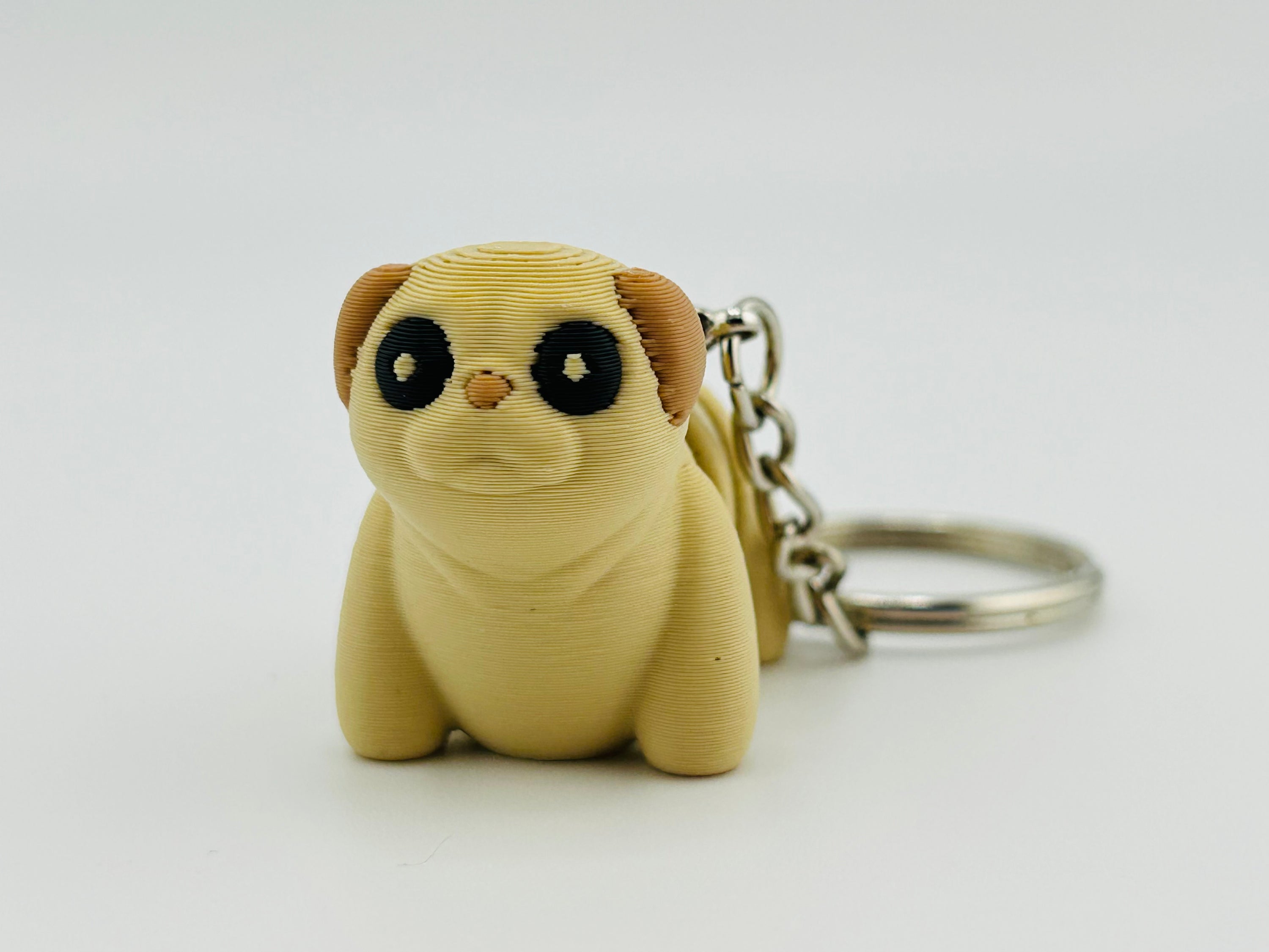 Pug Keychain