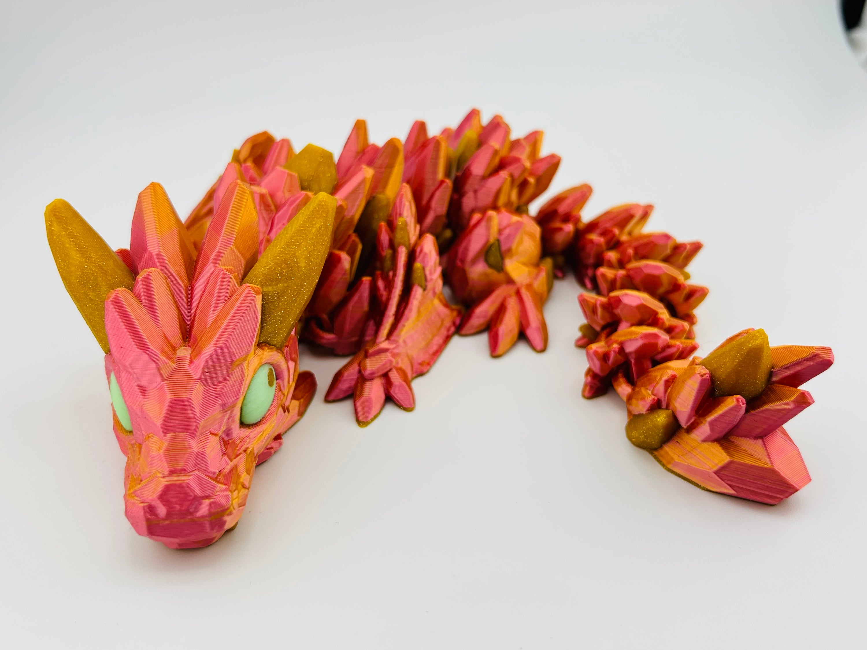 Baby Gemstone Dragon Rose Gold