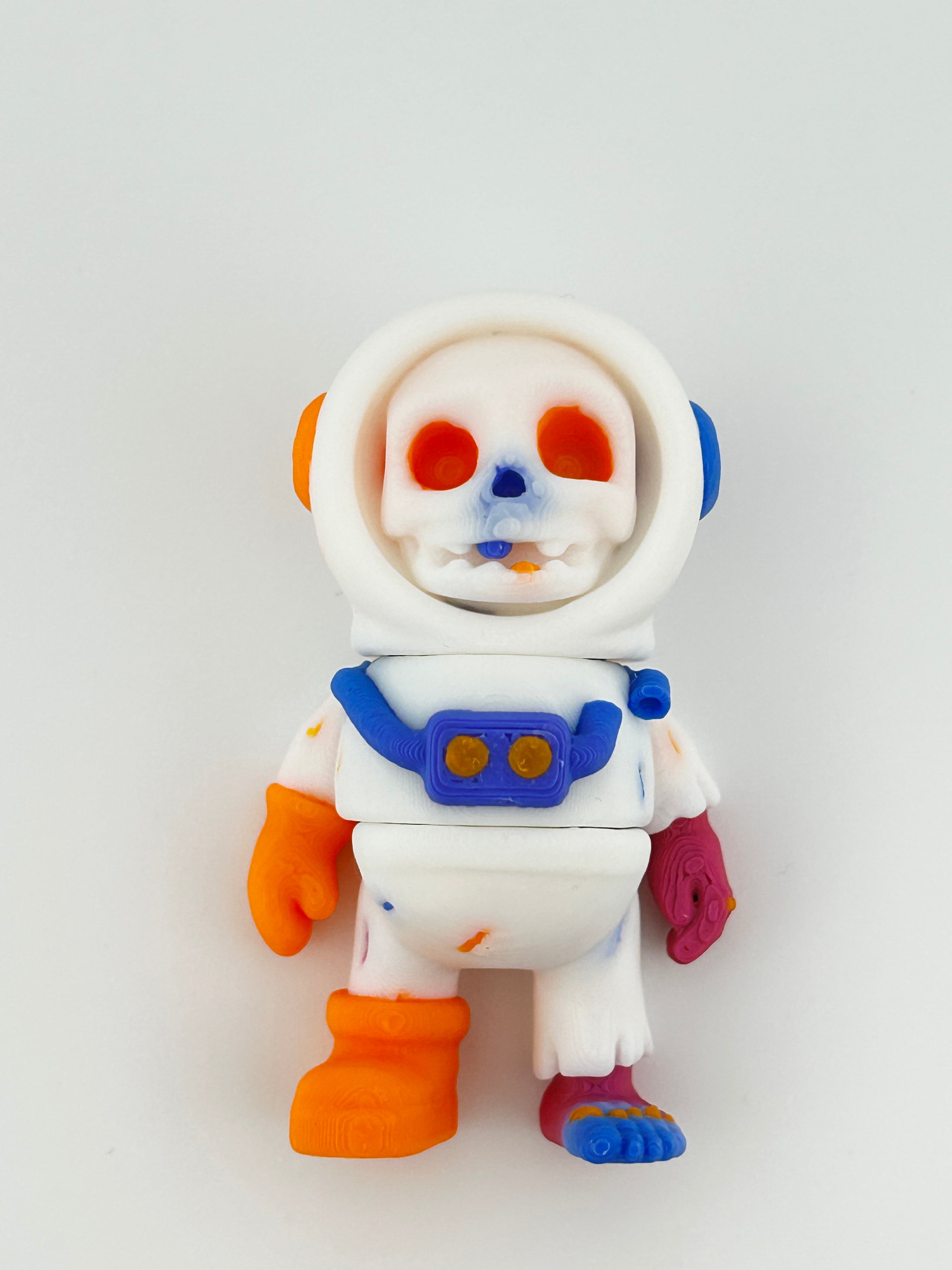 Tiny Skeleton Astronaut