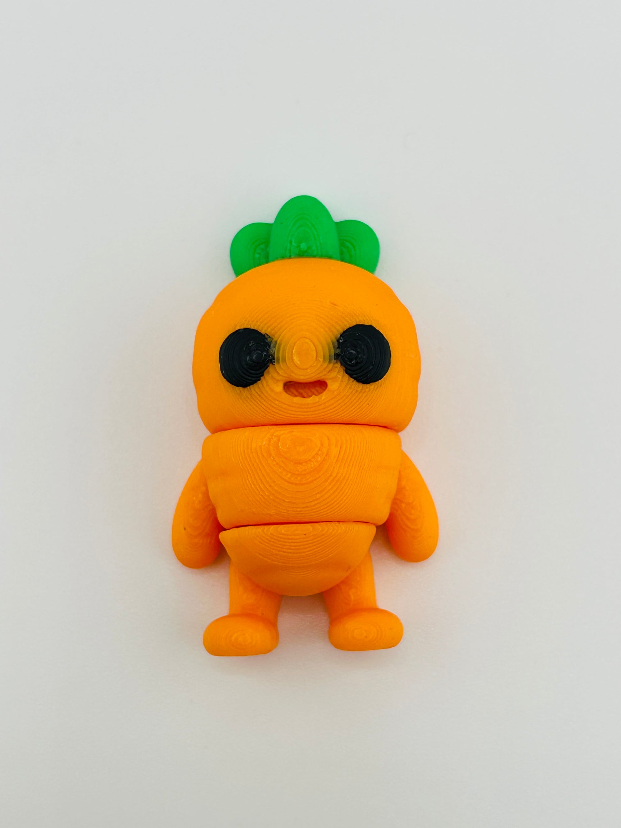 Baby Carrot Person Keychain