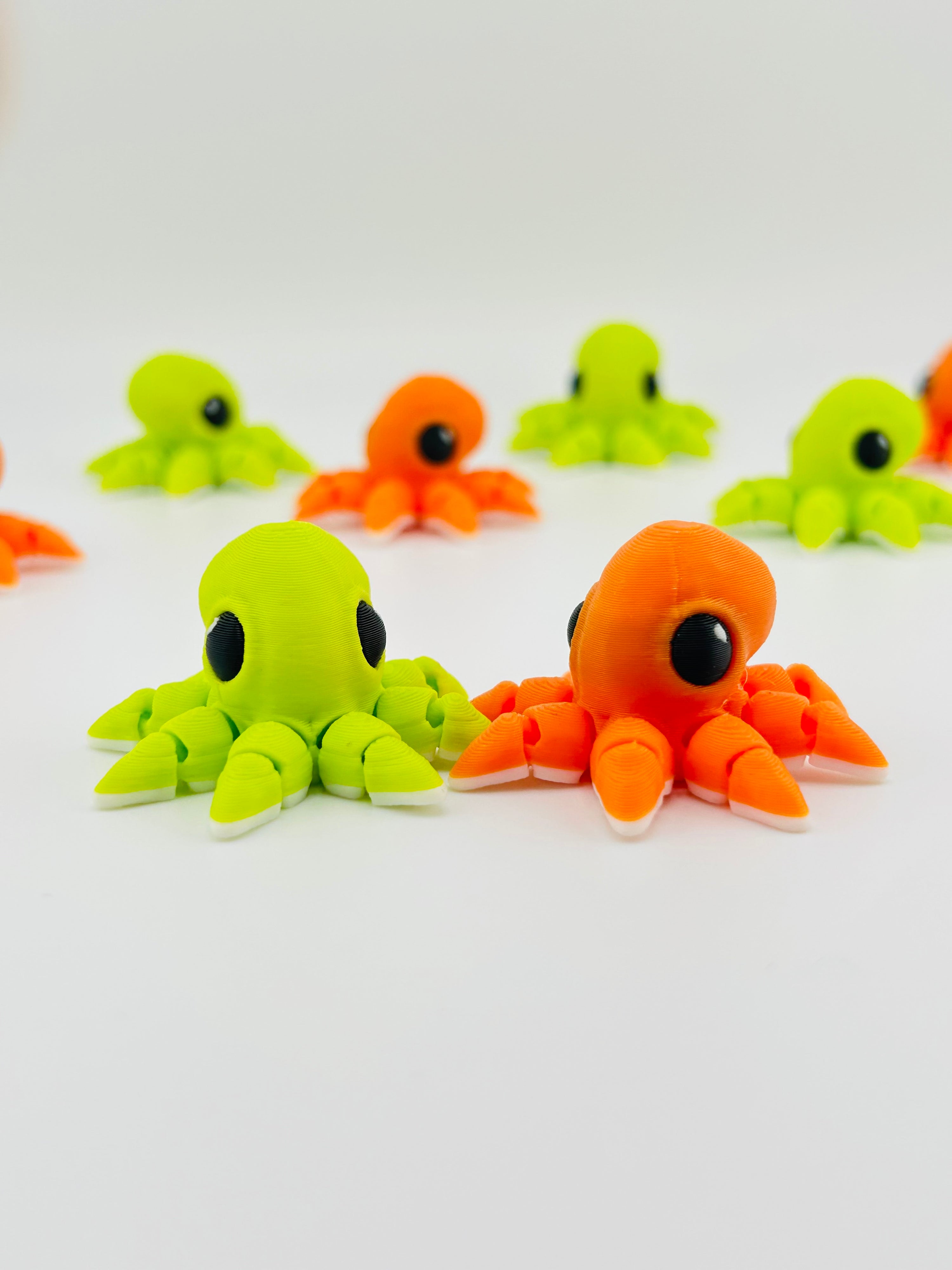 Octopus Hatchling Orange