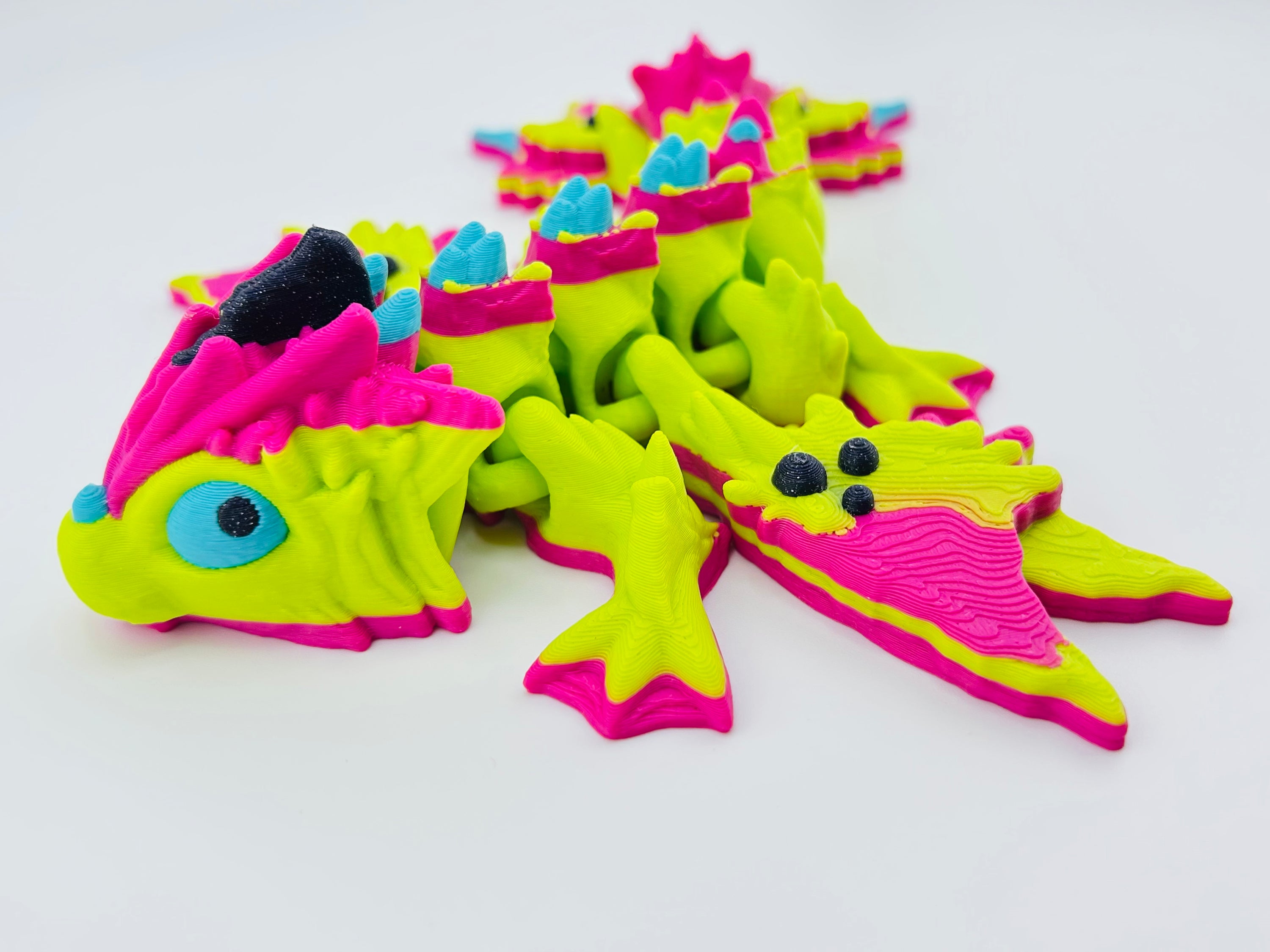 Tiny Ocean Dragon Pink