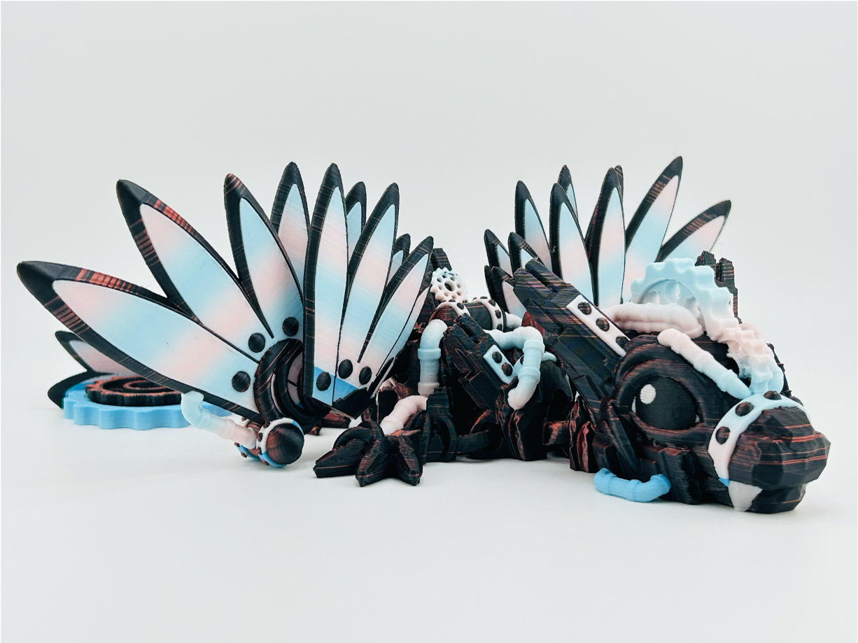 Baby Steampunk Dragon Bubblegum